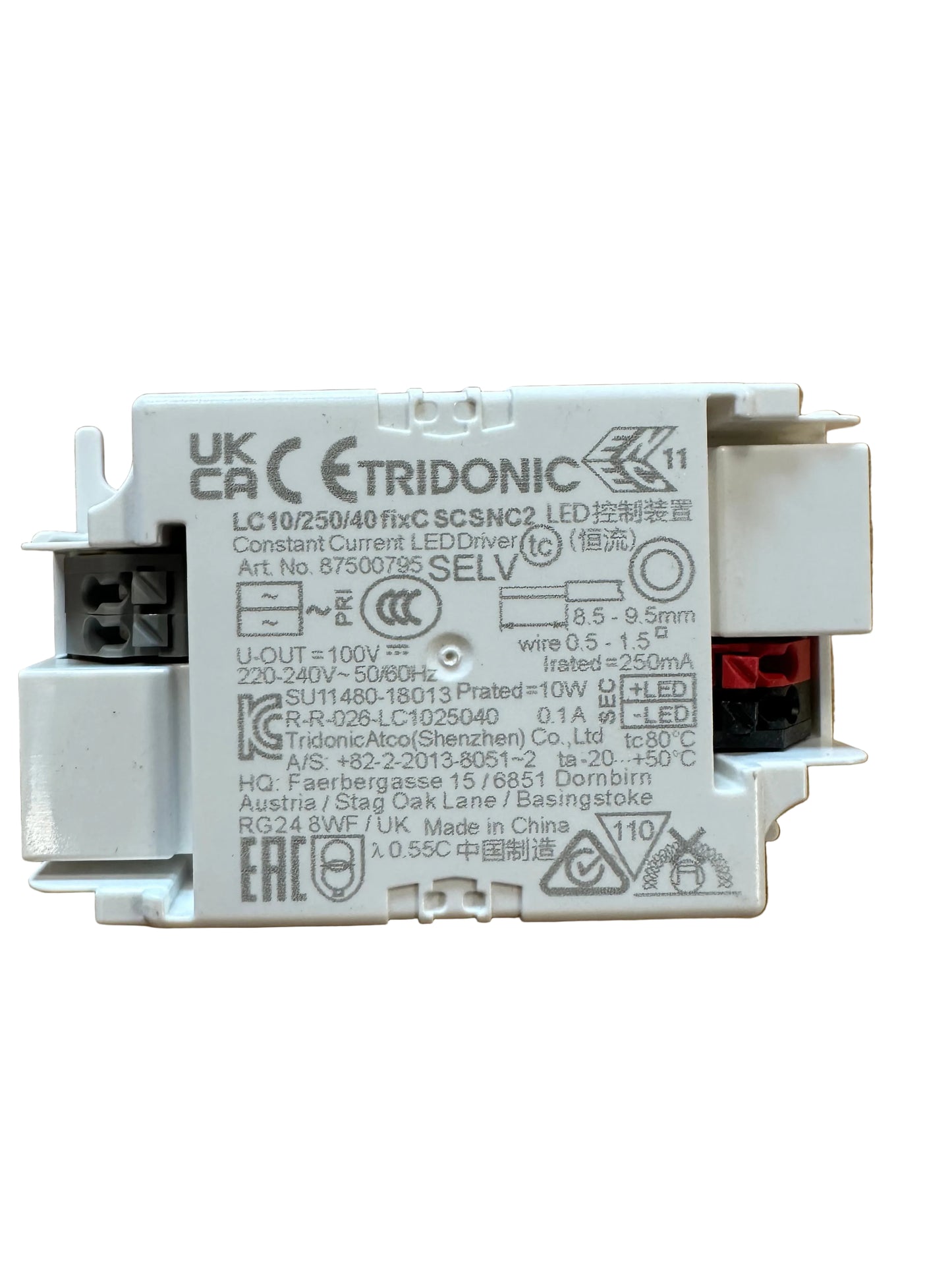 Tridonic 87500795 LC 10/250/40 fixC SC SNC2 - LED Retro