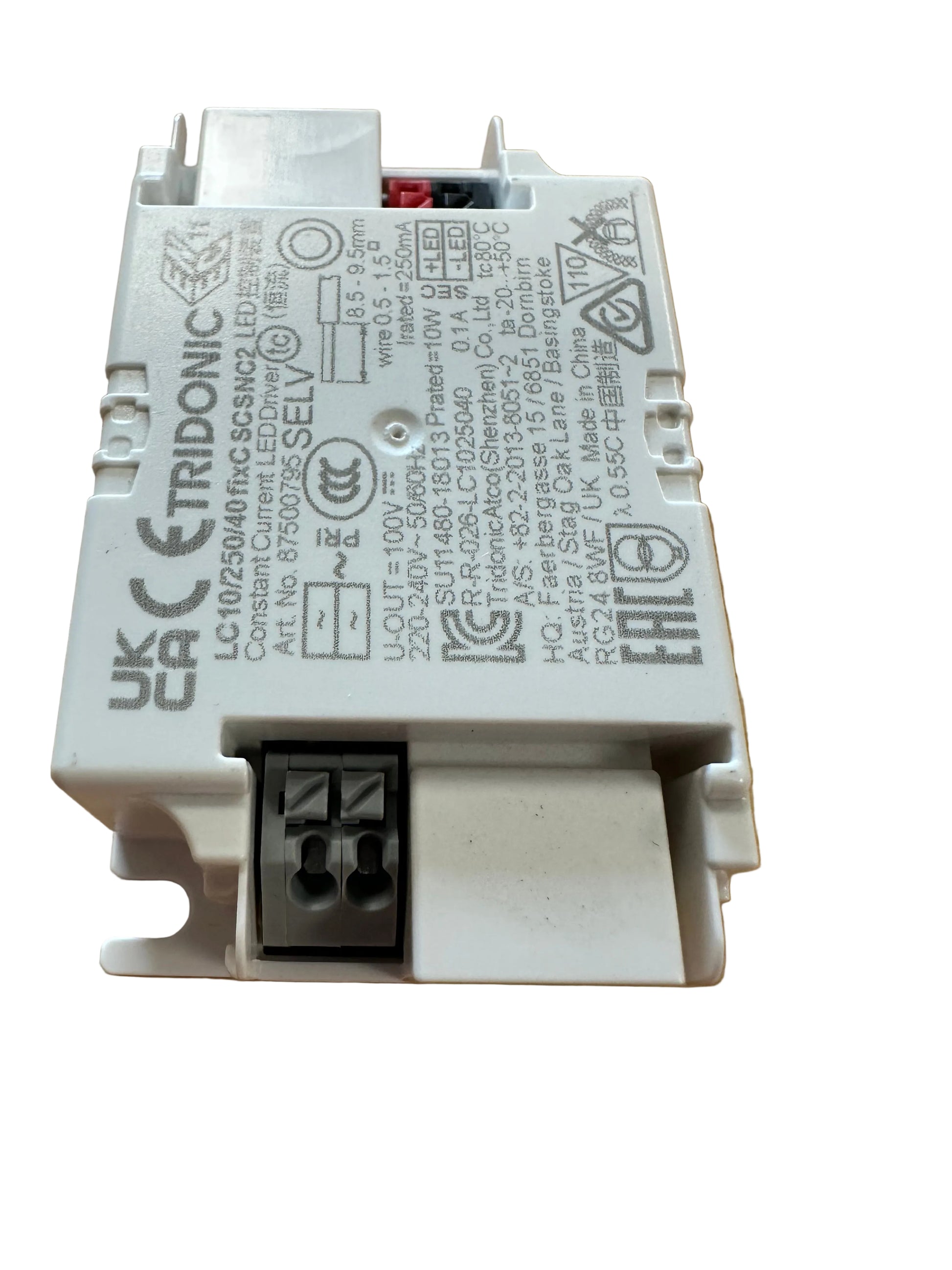 Tridonic 87500795 LC 10/250/40 fixC SC SNC2 - LED Retro