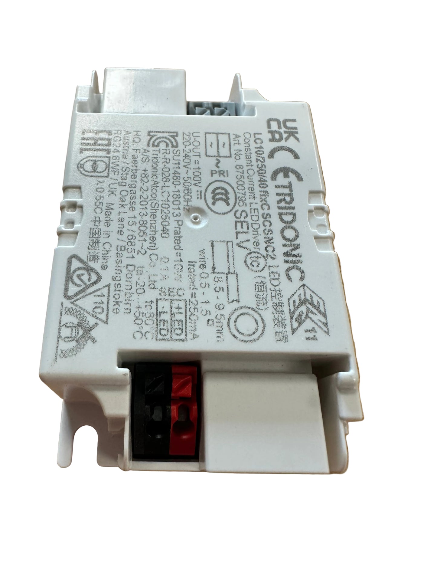 Tridonic 87500795 LC 10/250/40 fixC SC SNC2 - LED Retro