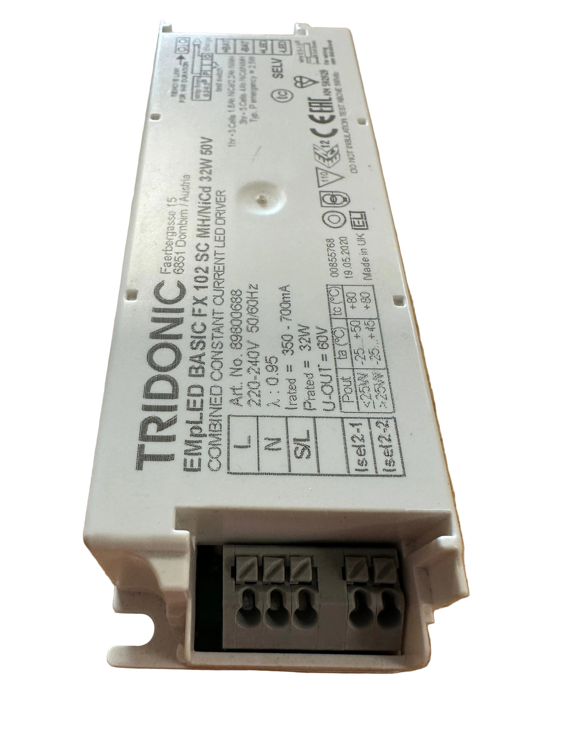 Tridonic 89800688 EM powerLED BASIC FX SC MH/NiCd 32 W - LED Retro