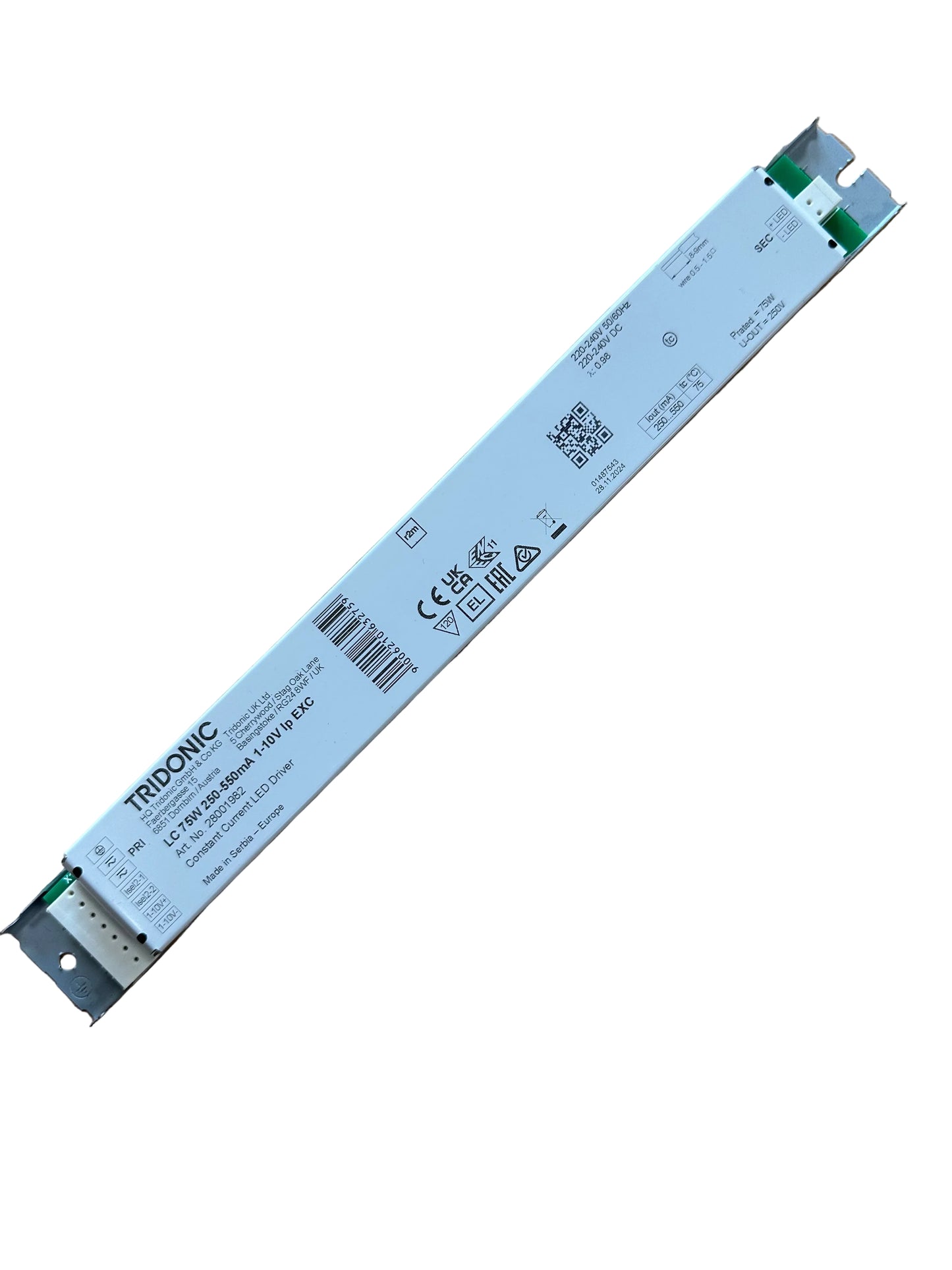 Tridonic 28001982 LC 75W 250-550mA 1-10V lp EXC - LED Retro