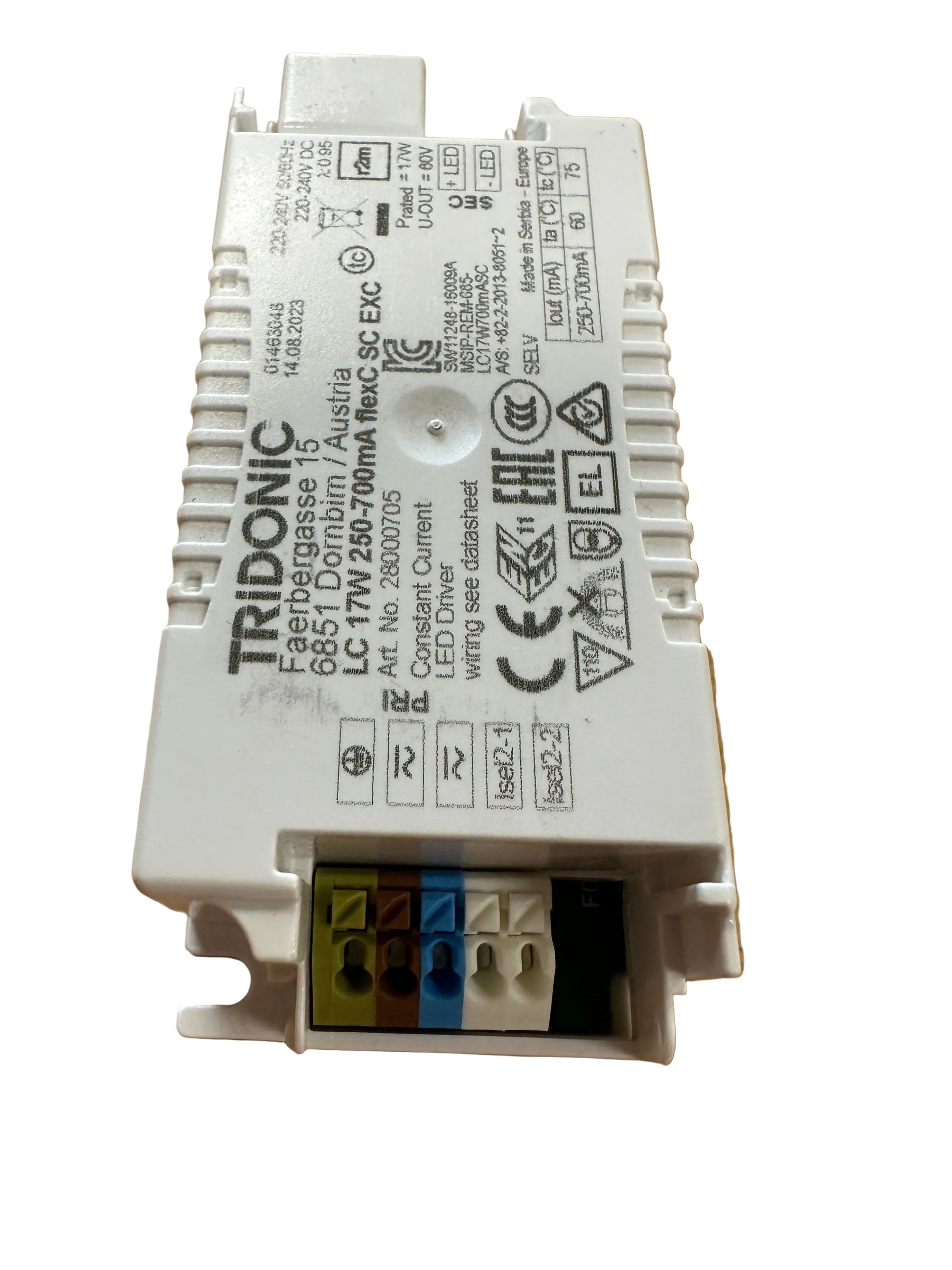 Tridonic 28000705 LC 17W 250–700mA flexC SC EXC - LED Retro