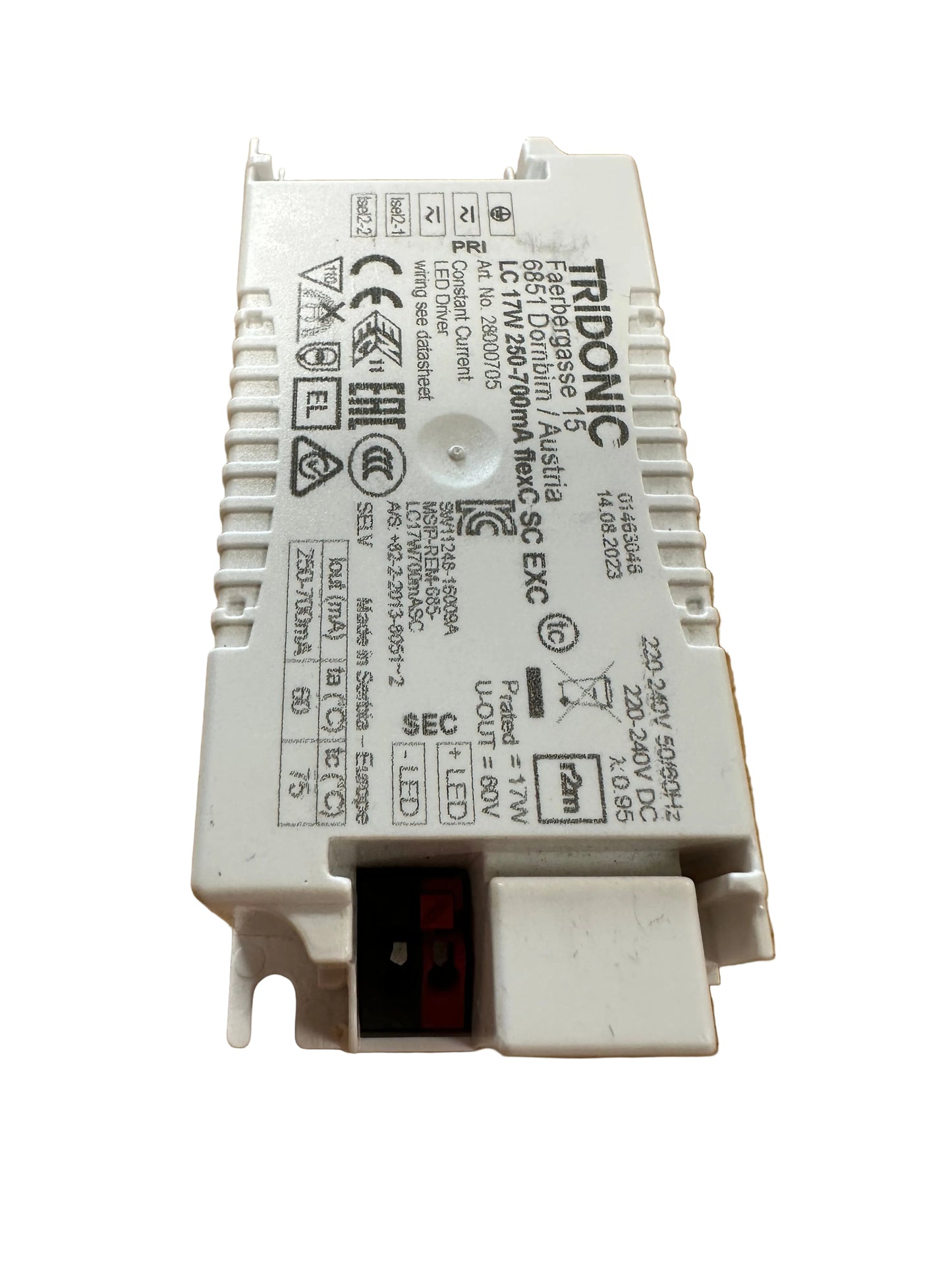 Tridonic 28000705 LC 17W 250–700mA flexC SC EXC - LED Retro