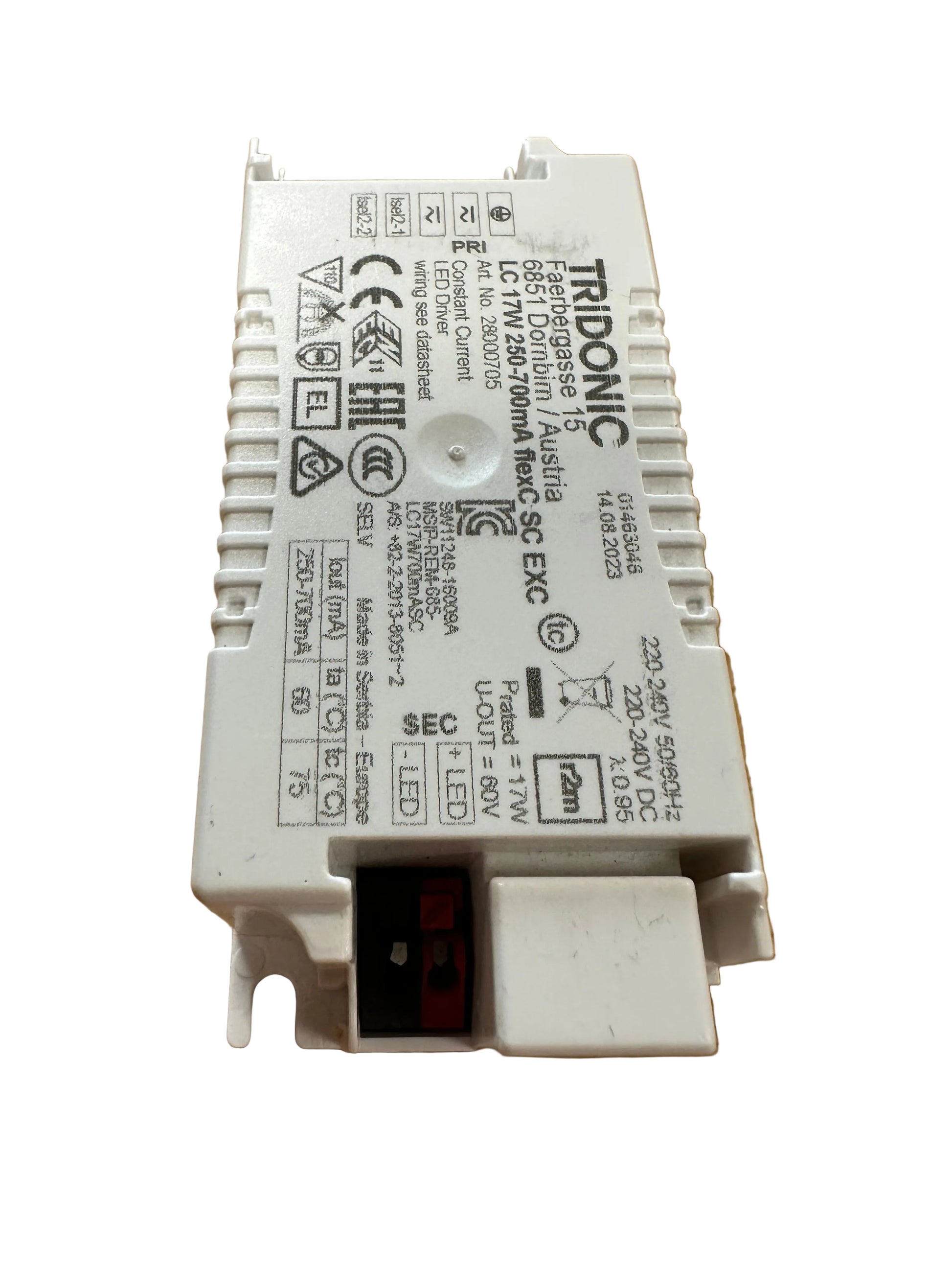 Tridonic 28000705 LC 17W 250–700mA flexC SC EXC - LED Retro