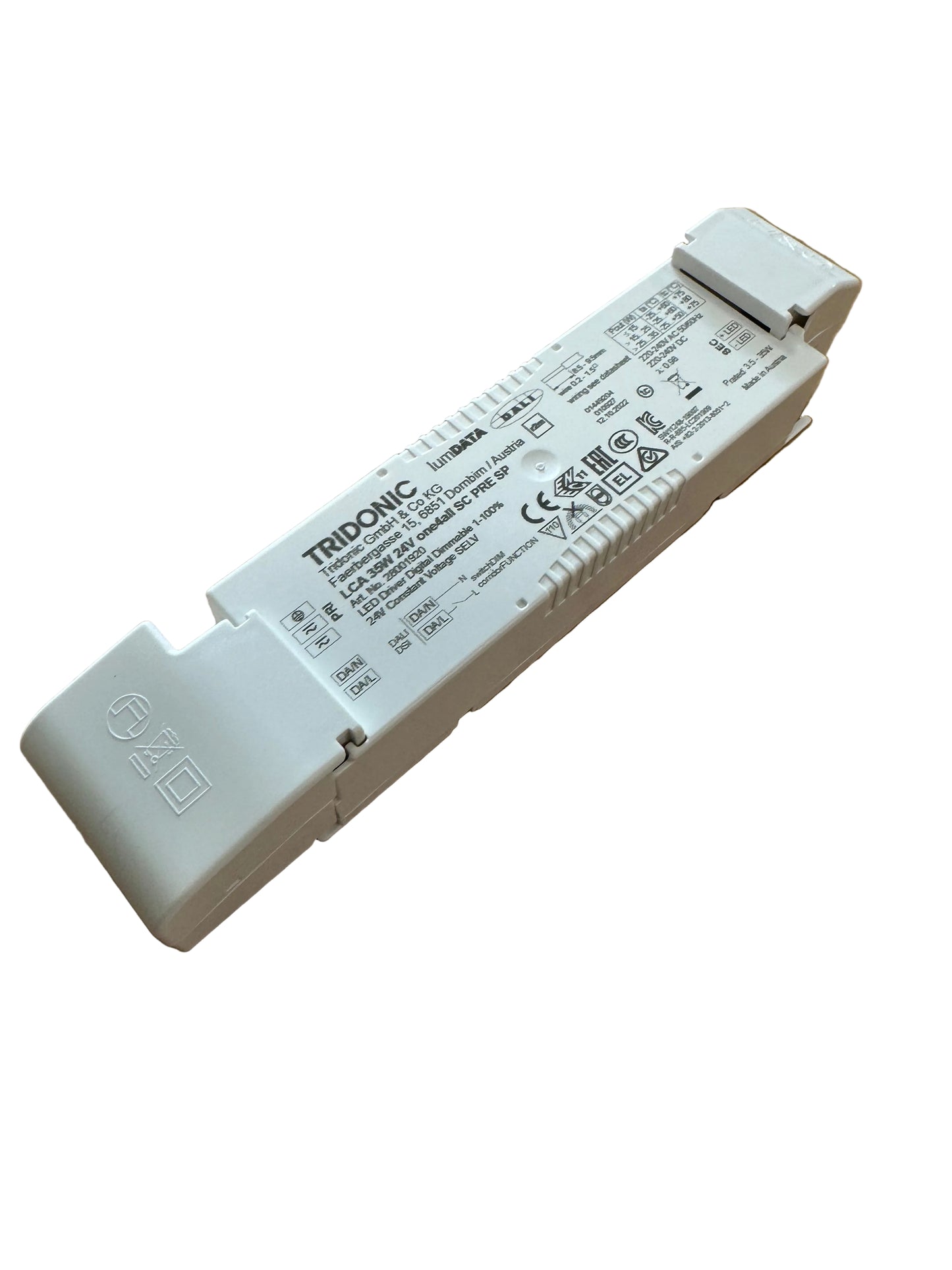 Tridonic LCA 35W 24V one4all SC PRE SP Spec Sheet - LED Retro