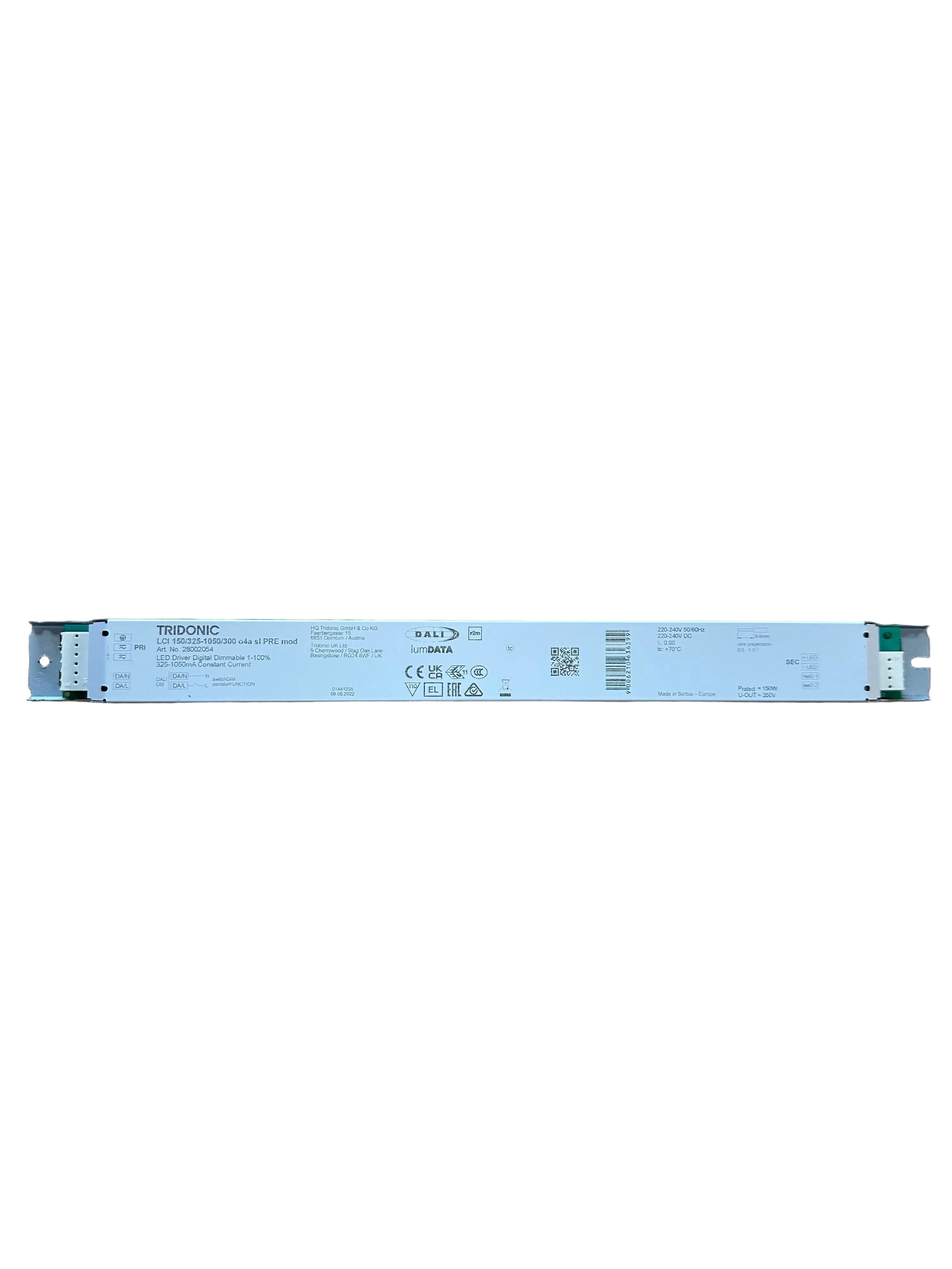 Tridonic 28002054 LCI 150W 325–1050mA 300V o4a sl PRE mod (INDUSTRY) - LED Retro
