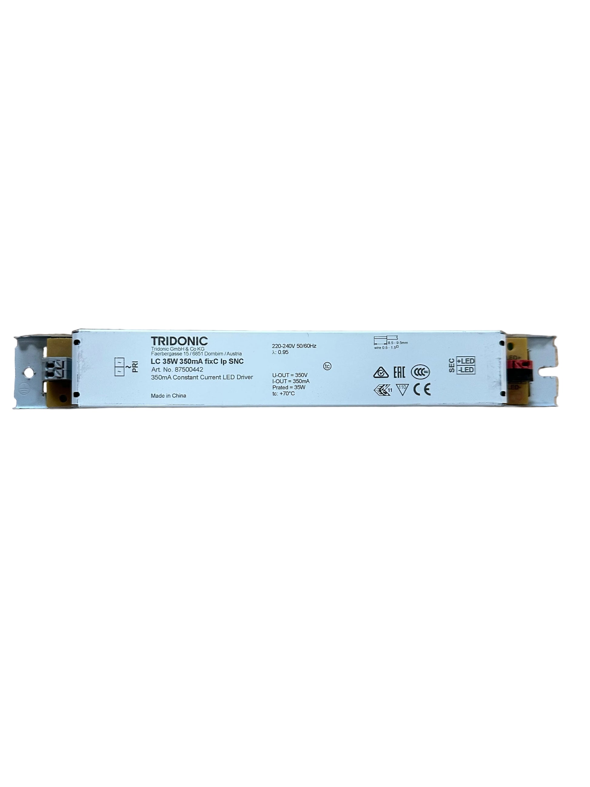 Tridonic 87500442 LC 35W 350mA fixC lp SNC - LED Retro