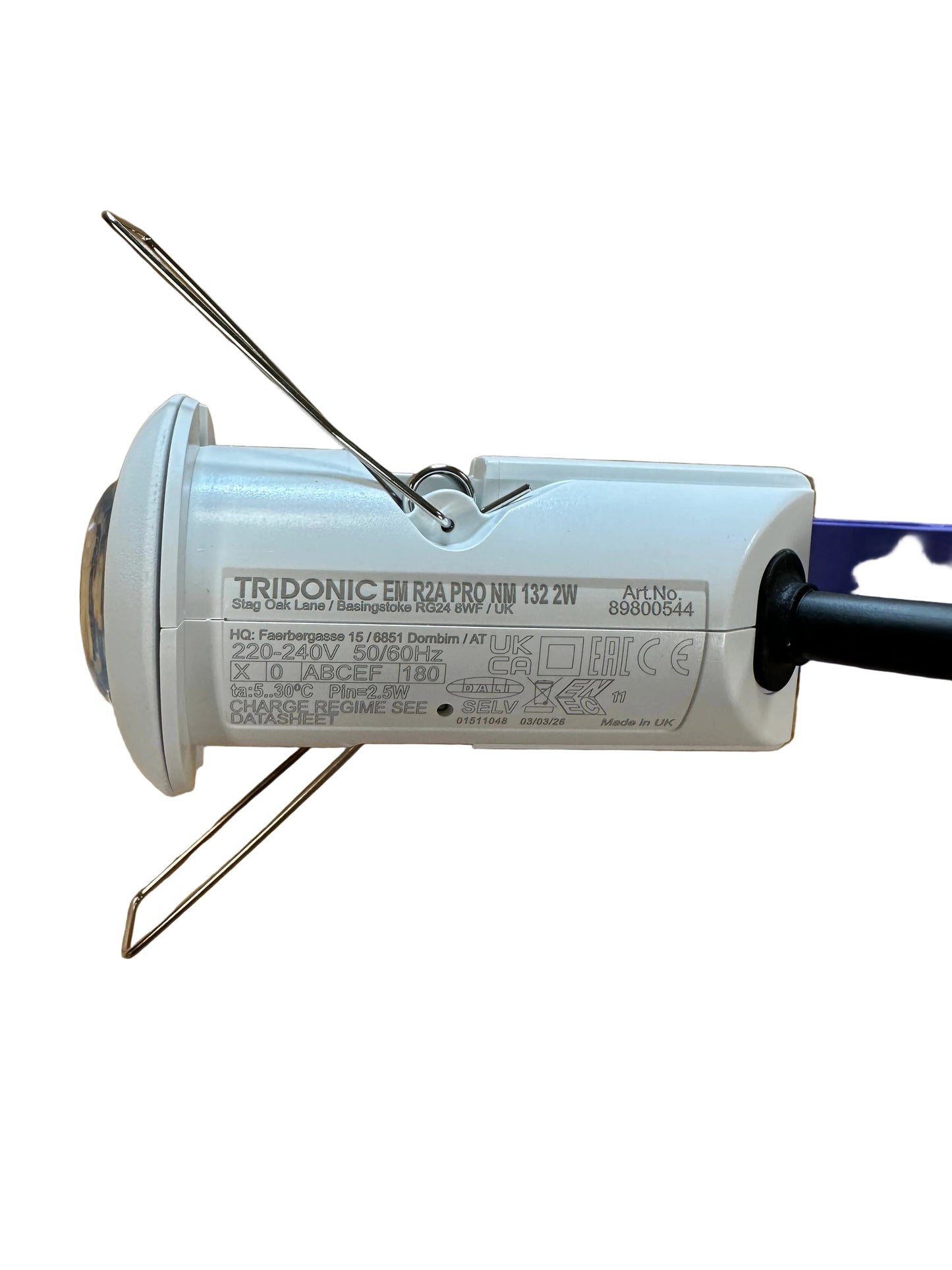 Tridonic 89800544 EM R2A PRO NM 132 2W EM ready2apply Pro 2W - LED Retro