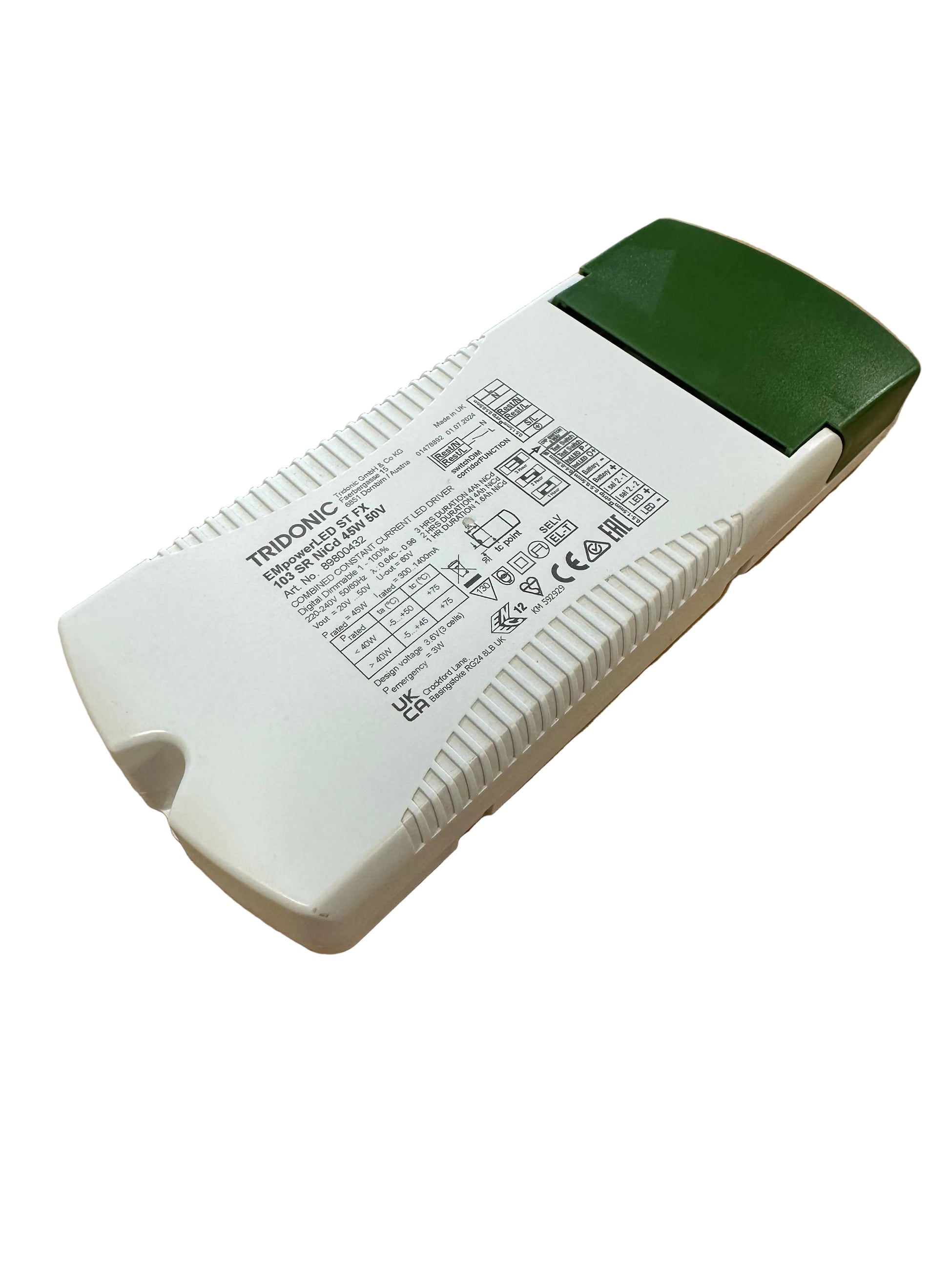 Tridonic 89800432 EM powerLED ST FX 103 SR NiCd 45W 50V - LED Retro