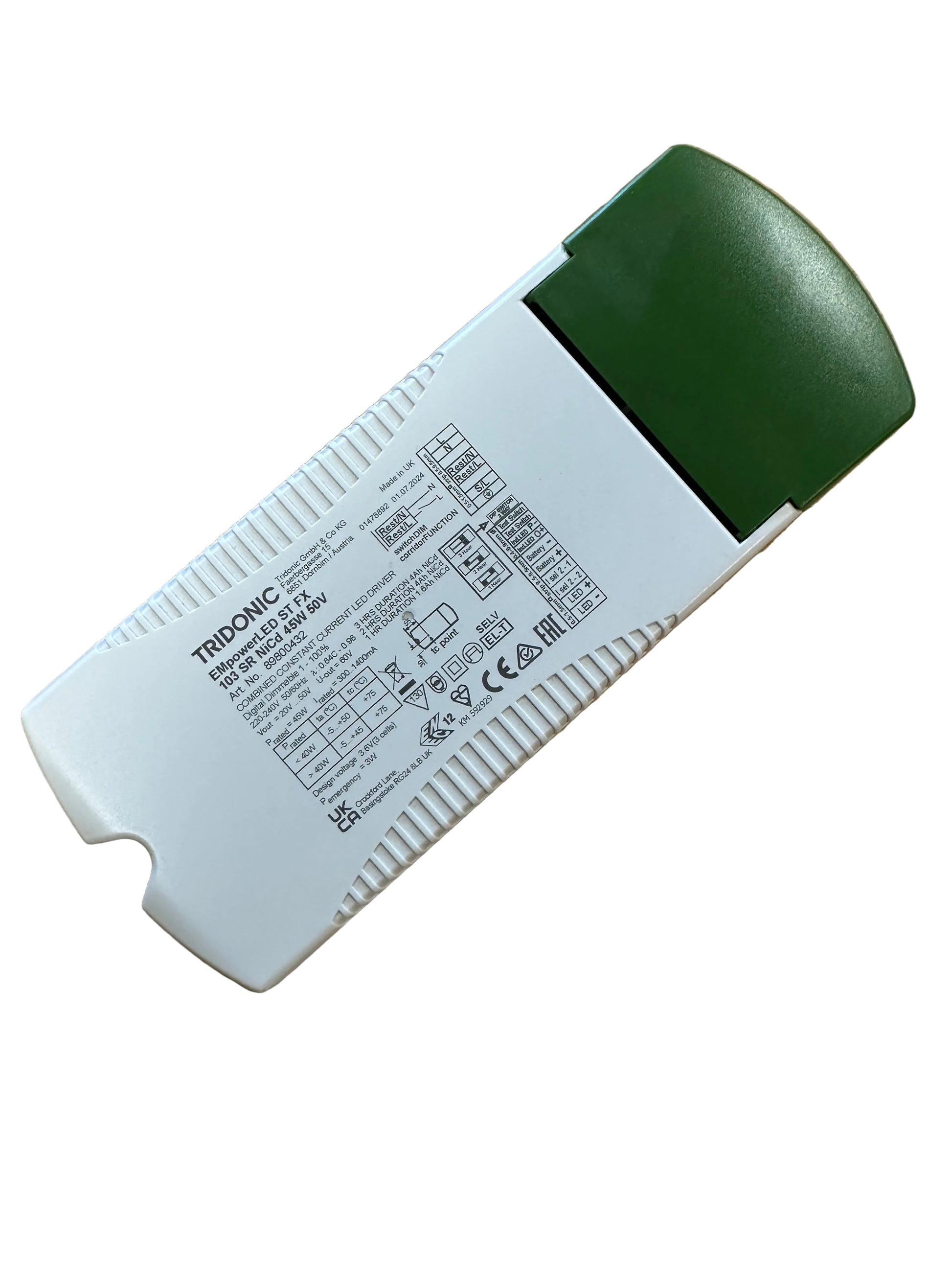 Tridonic 89800432 EM powerLED ST FX 103 SR NiCd 45W 50V - LED Retro