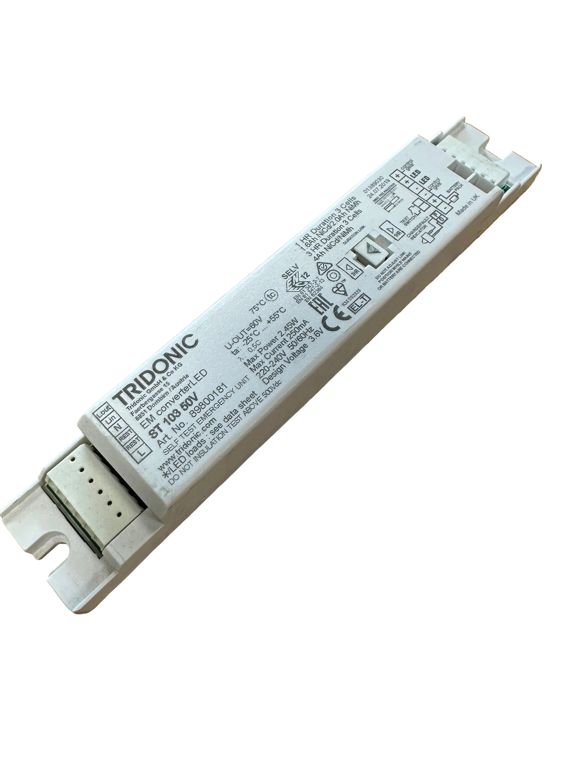 Tridonic 89800181 EM converterLED ST 104 50V - LED Retro