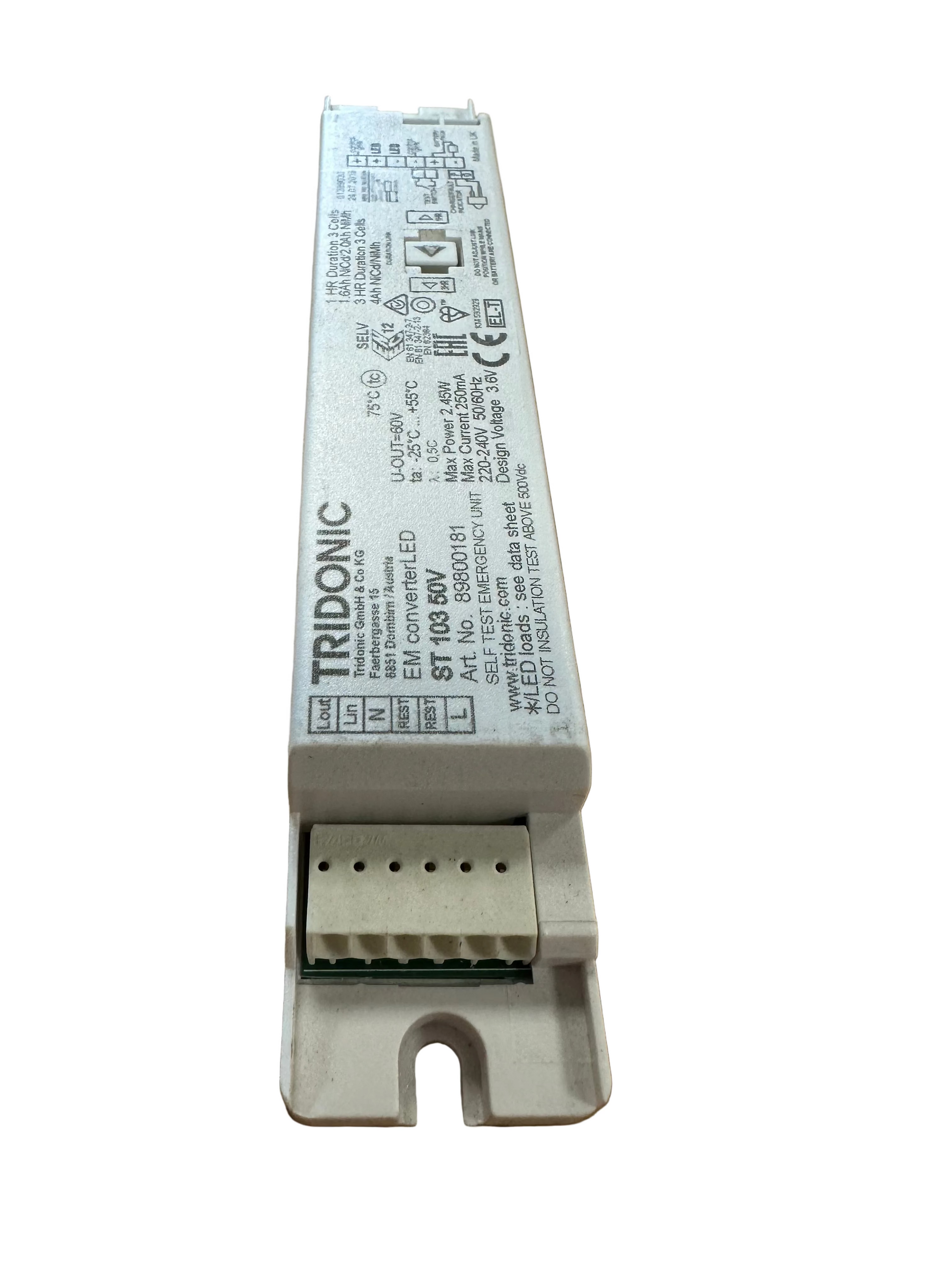 Tridonic 89800181 EM converterLED ST 104 50V - LED Retro