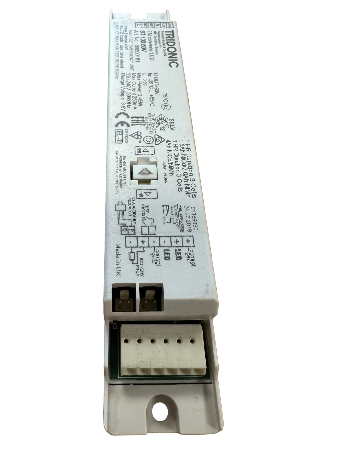 Tridonic 89800181 EM converterLED ST 104 50V - LED Retro