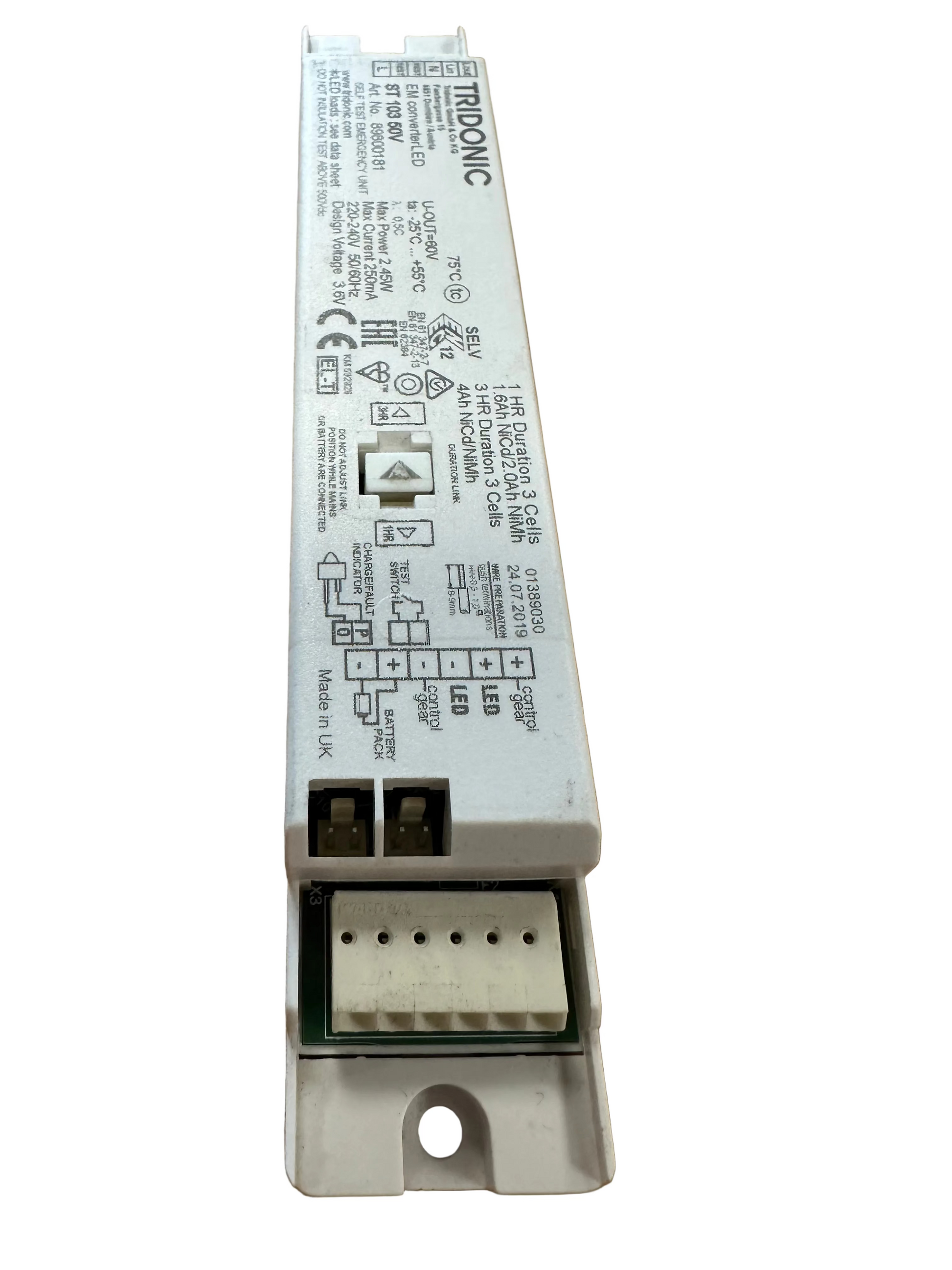 Tridonic 89800181 EM converterLED ST 104 50V - LED Retro