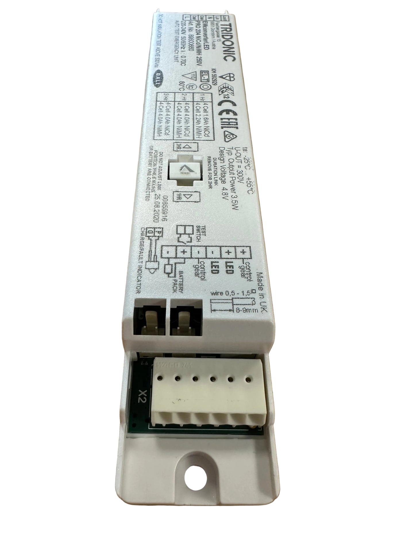 Tridonic 89800660 EM converterLED PRO 204 NiCd/NiMH 250V -LED Retro