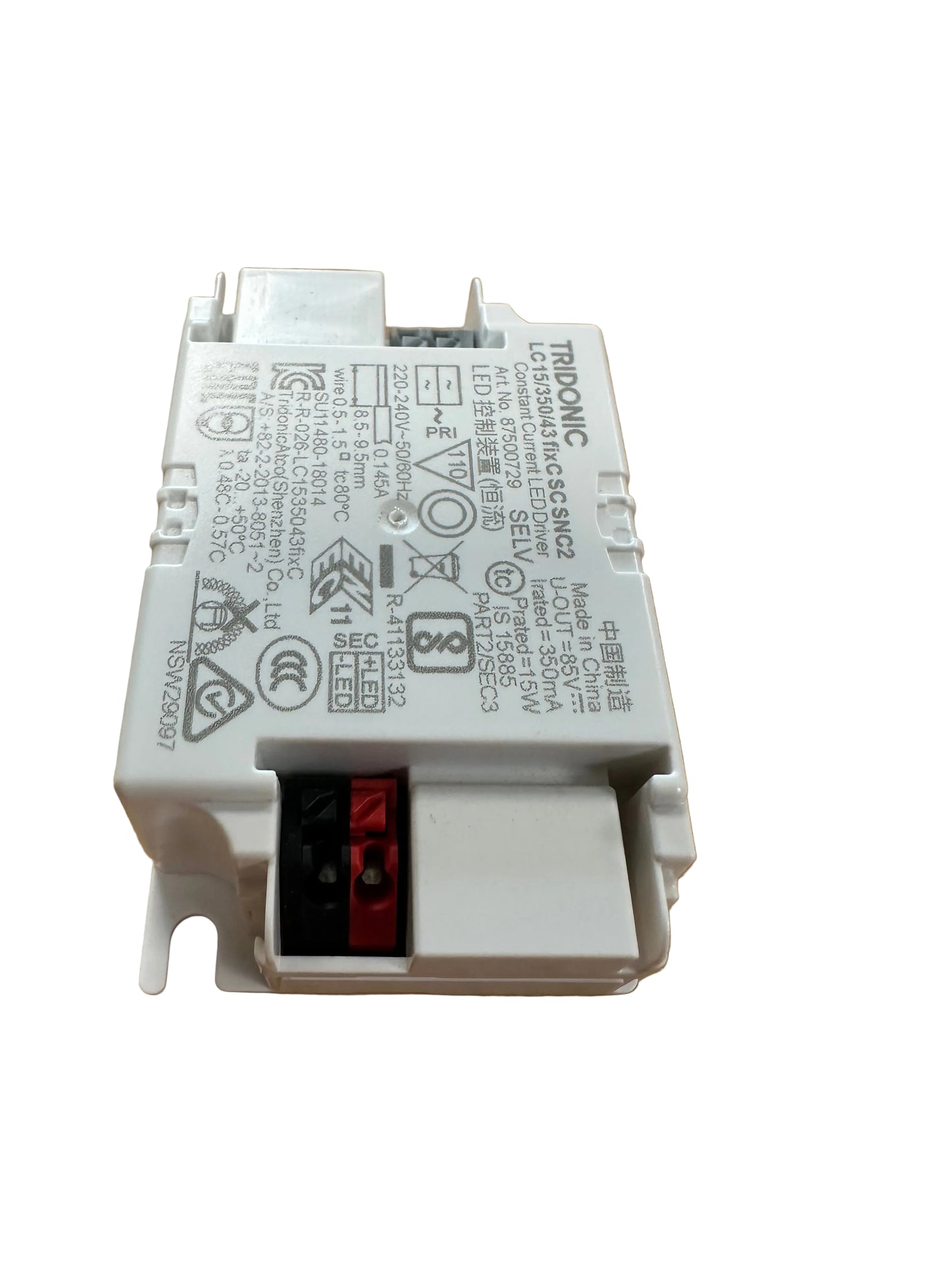 Tridonic 87500729 LC 15/350/43 fixC SC SNC2 - LED Retro