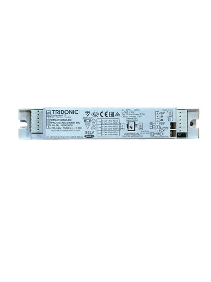 Tridonic 89800650 EM converterLED PRO 203 NiCd/NiMH 50V - LED Retro
