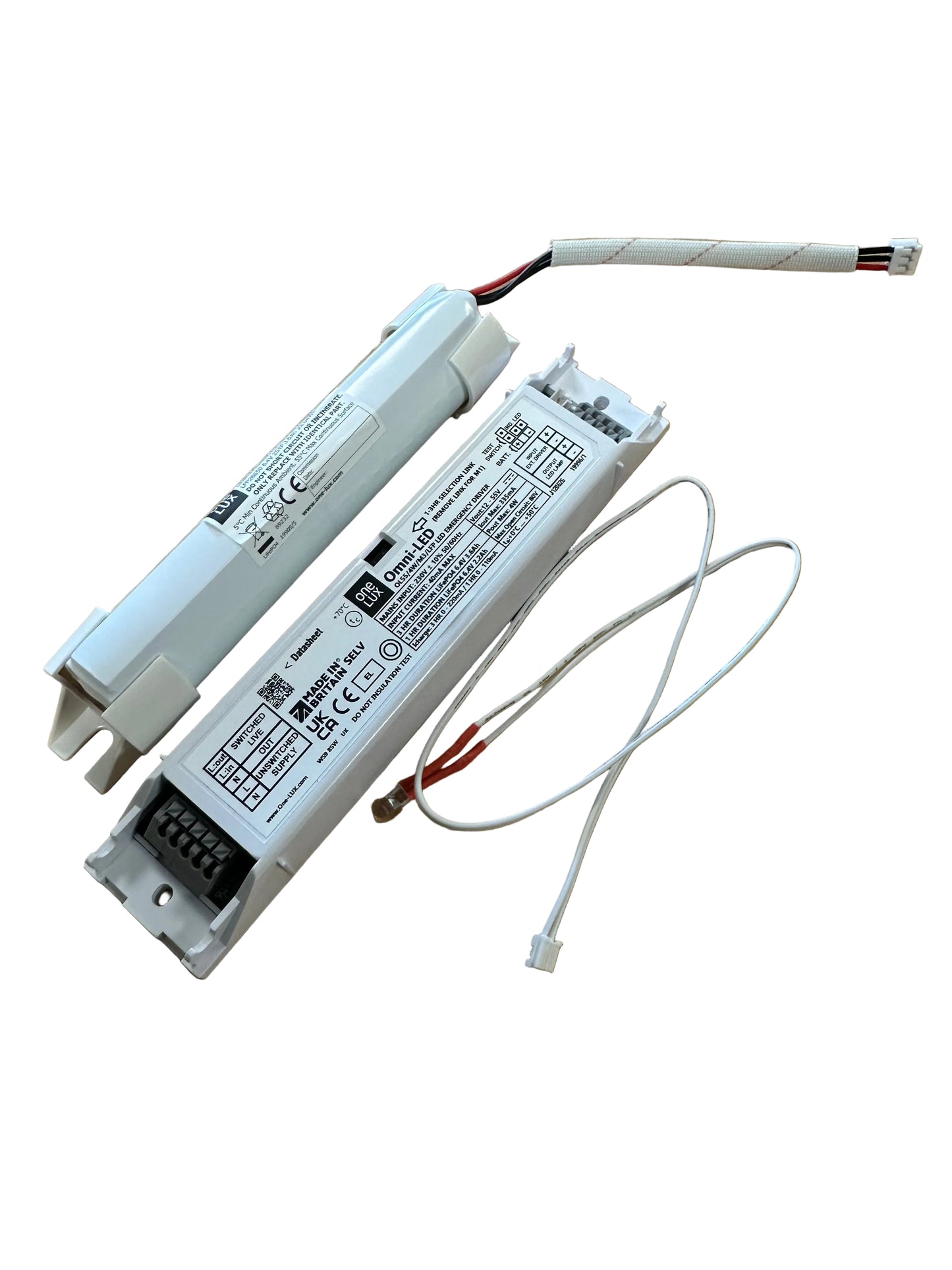 One-Lux OL55/4W/M3/LFP/SS 12-55V 4W Emergency Conversion Kit