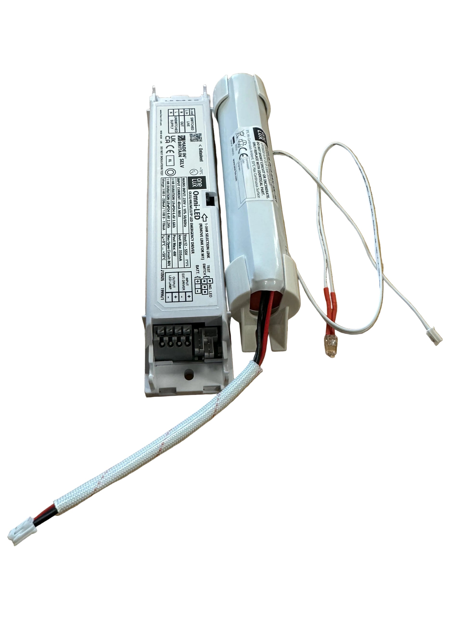 One-Lux OL55/4W/M3/LFP/SS 12-55V 4W Emergency Conversion Kit
