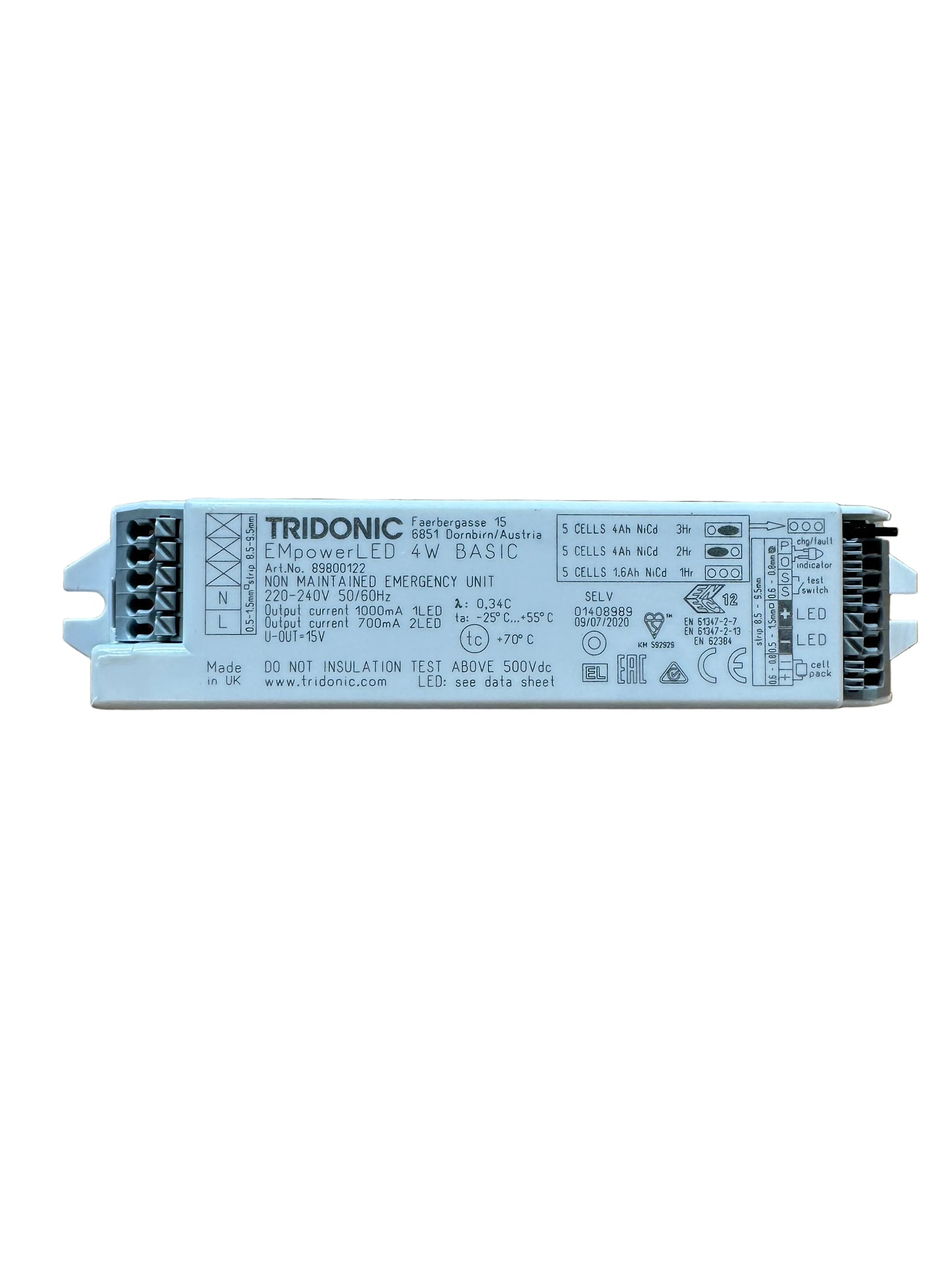 Tridonic 89800122 EM powerLED BASIC 4 W - LED Retro