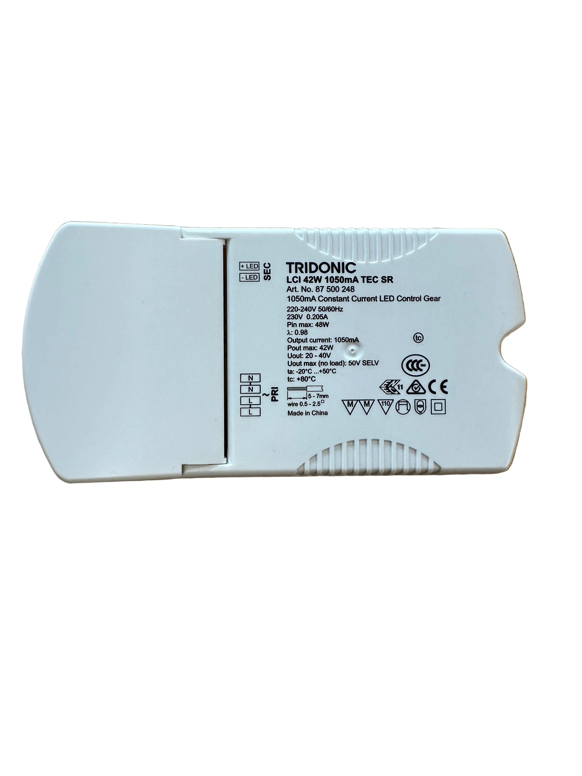 Tridonic 87500248 LCI 42W 1050mA TEC SR - LED Retro