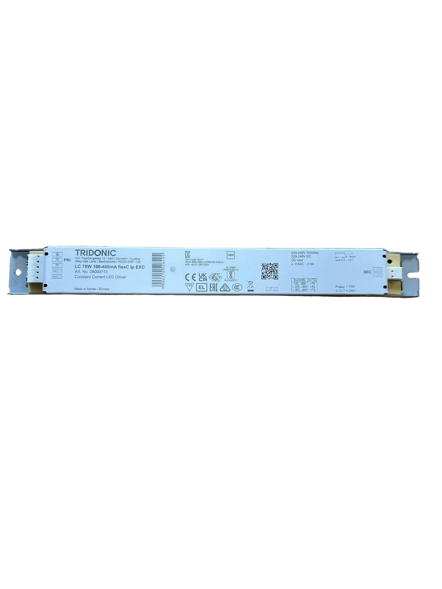Tridonic 28000713 LC 75W 100–400mA flexC lp EXC - LED Retro