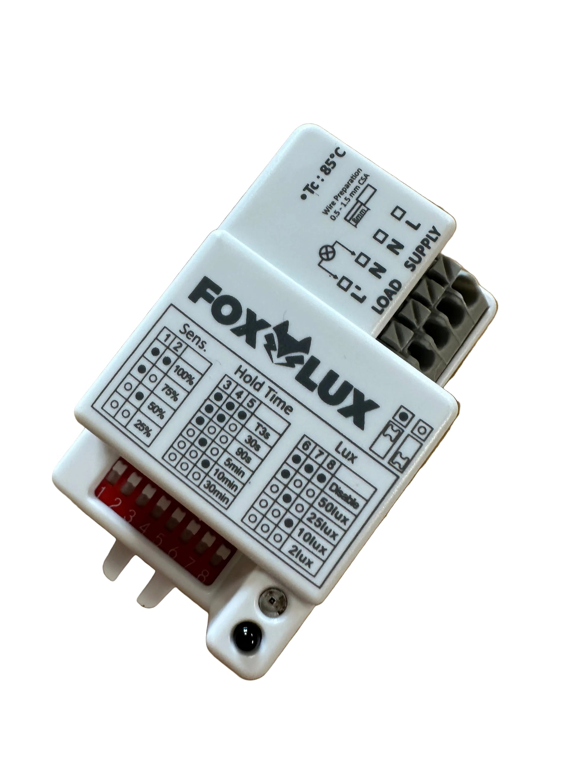 FOXLUX FXS01C-E Microwave Motion Sensor - LED Retro
