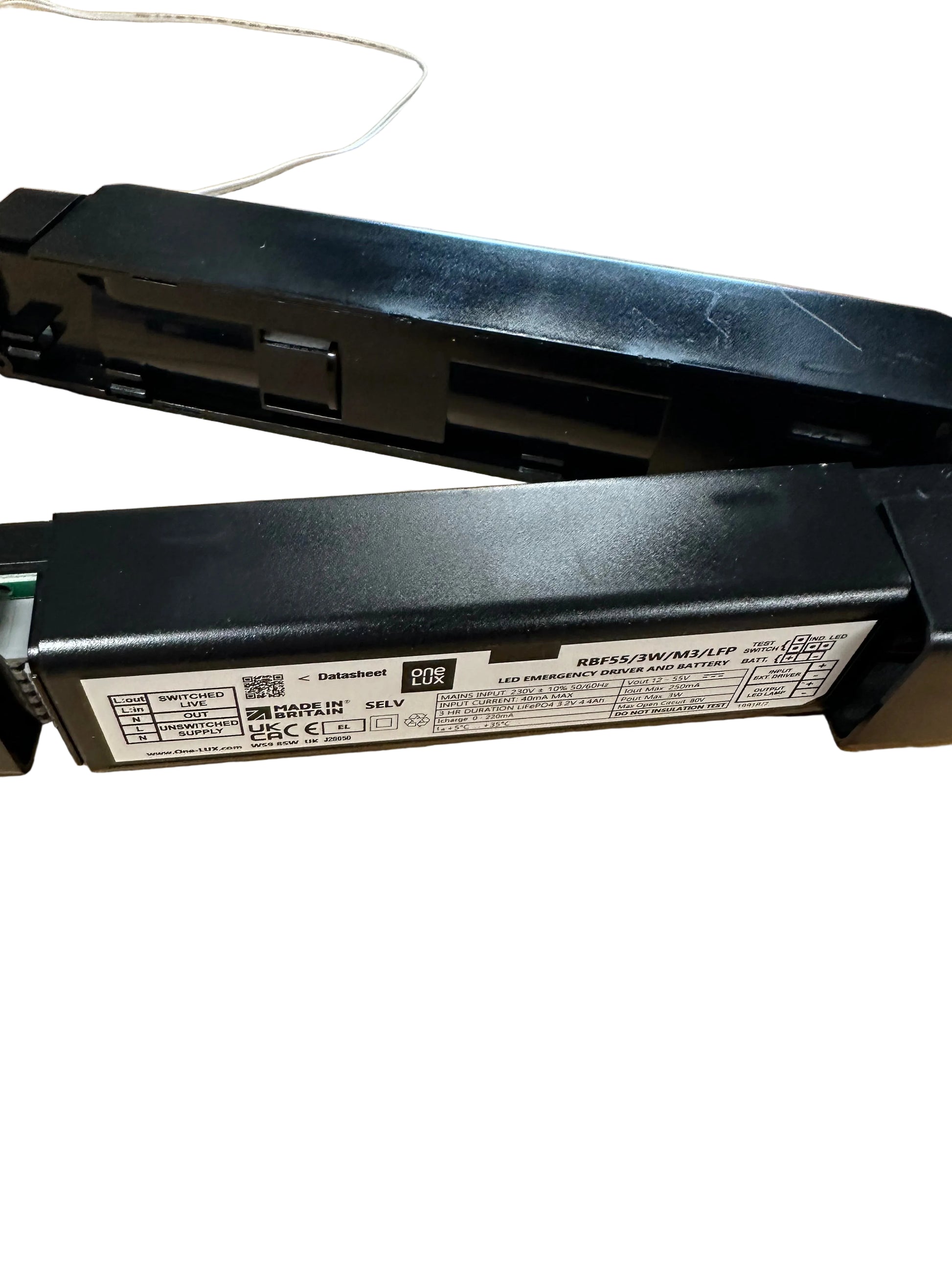 One-Lux RBF55/3W/M3/LFP Omni-LED FLEXI 9-55V 3.2V 4.4Ah LiFePO4 3W - LED Retro