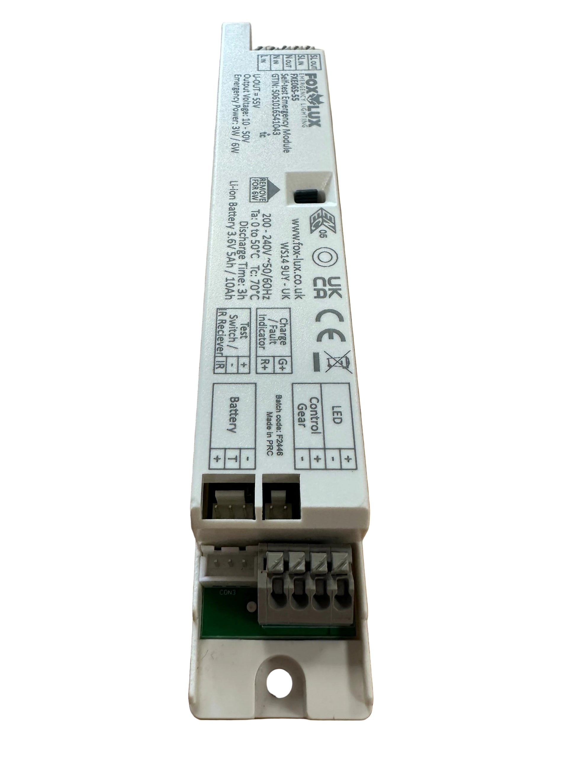 FOXLUX FXE060S-55 10-50V 3W or 6W Self Test Emergency Module - LED Retro