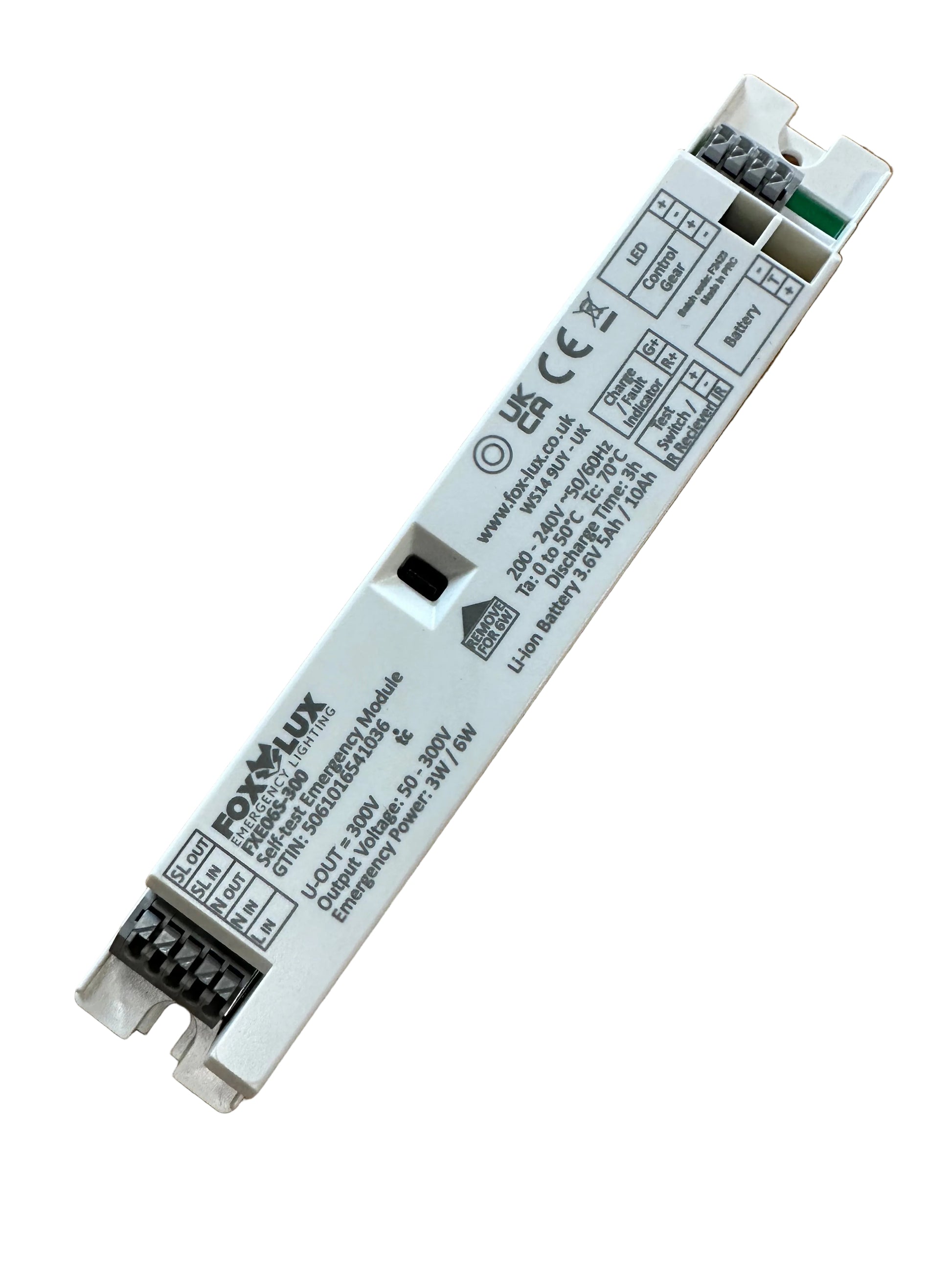 FOXLUX FXE060S-300 50-300V 3W or 6W Self Test Emergency Module - LED Retro