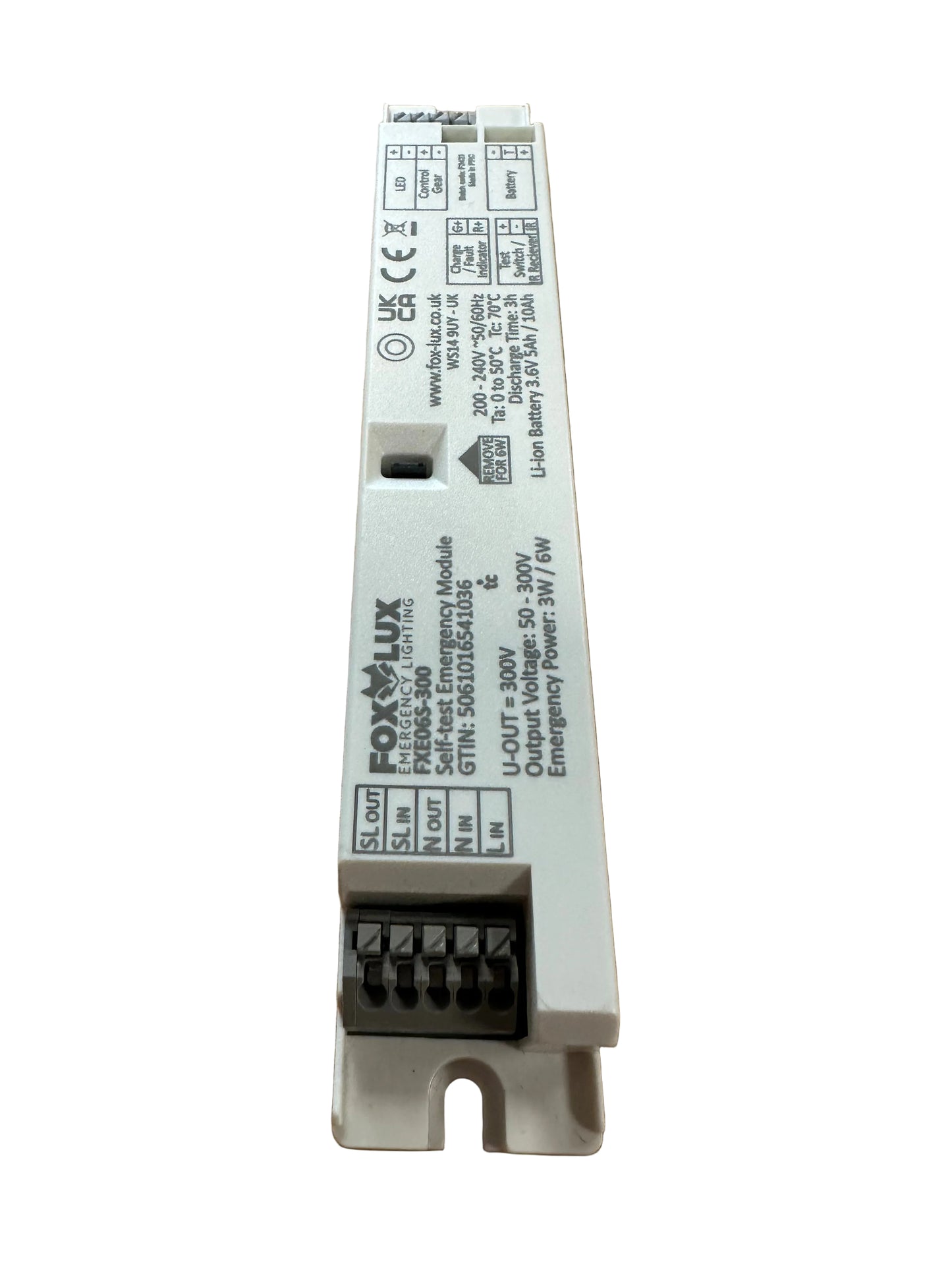 FOXLUX FXE060S-300 50-300V 3W or 6W Self Test Emergency Module - LED Retro