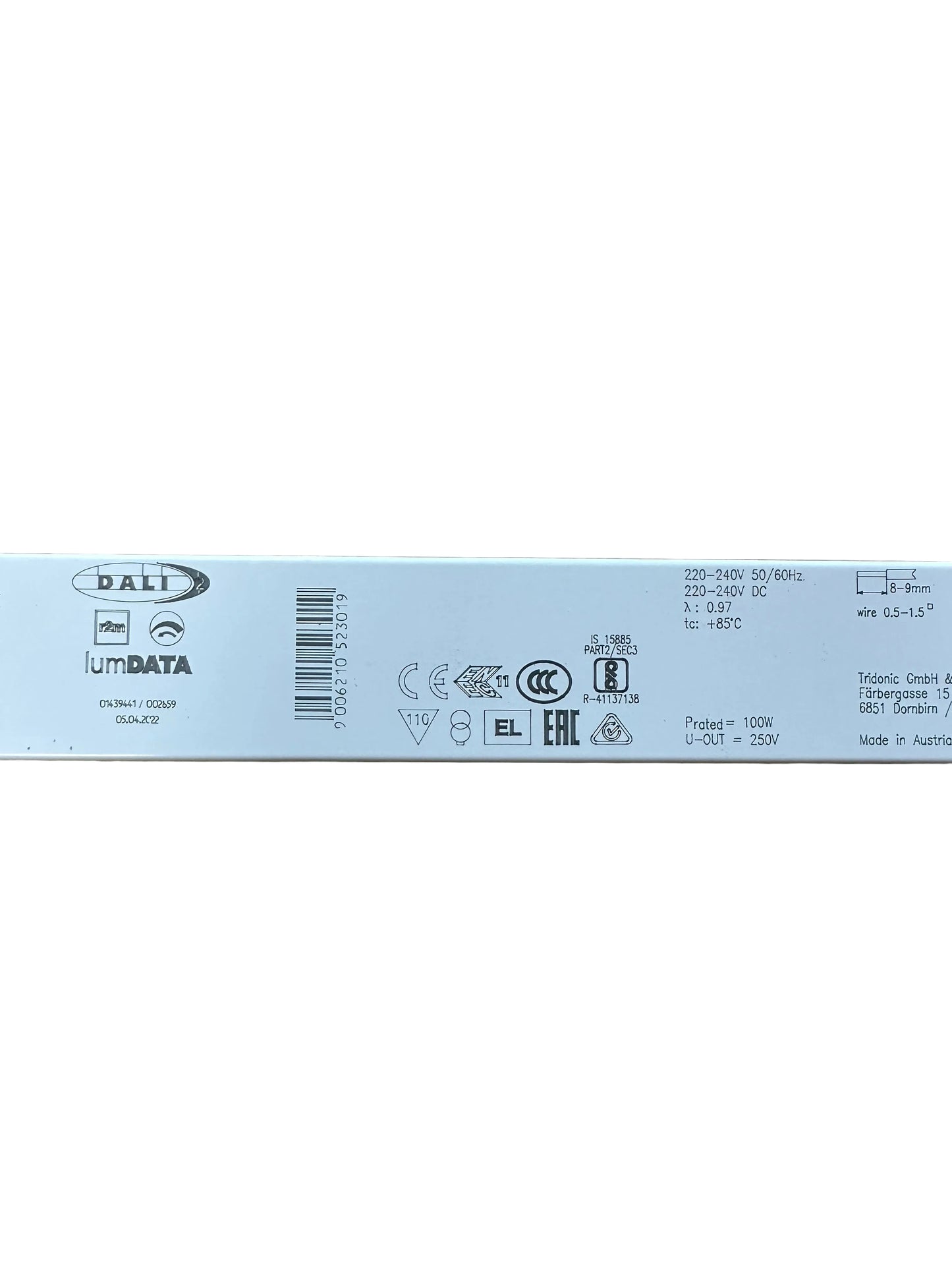 Tridonic 28000661 LCA 100W 250–700mA one4all lp PRE -LED Retro