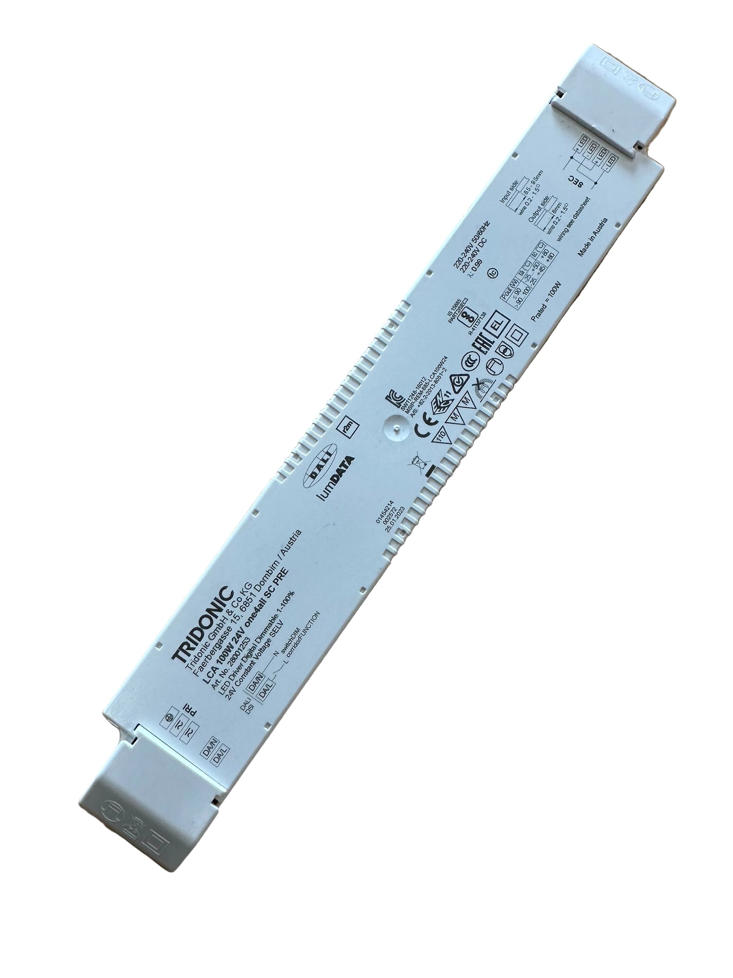 Tridonic 28001253 LCA 100W 24V one4all SC PRE - LED Retro