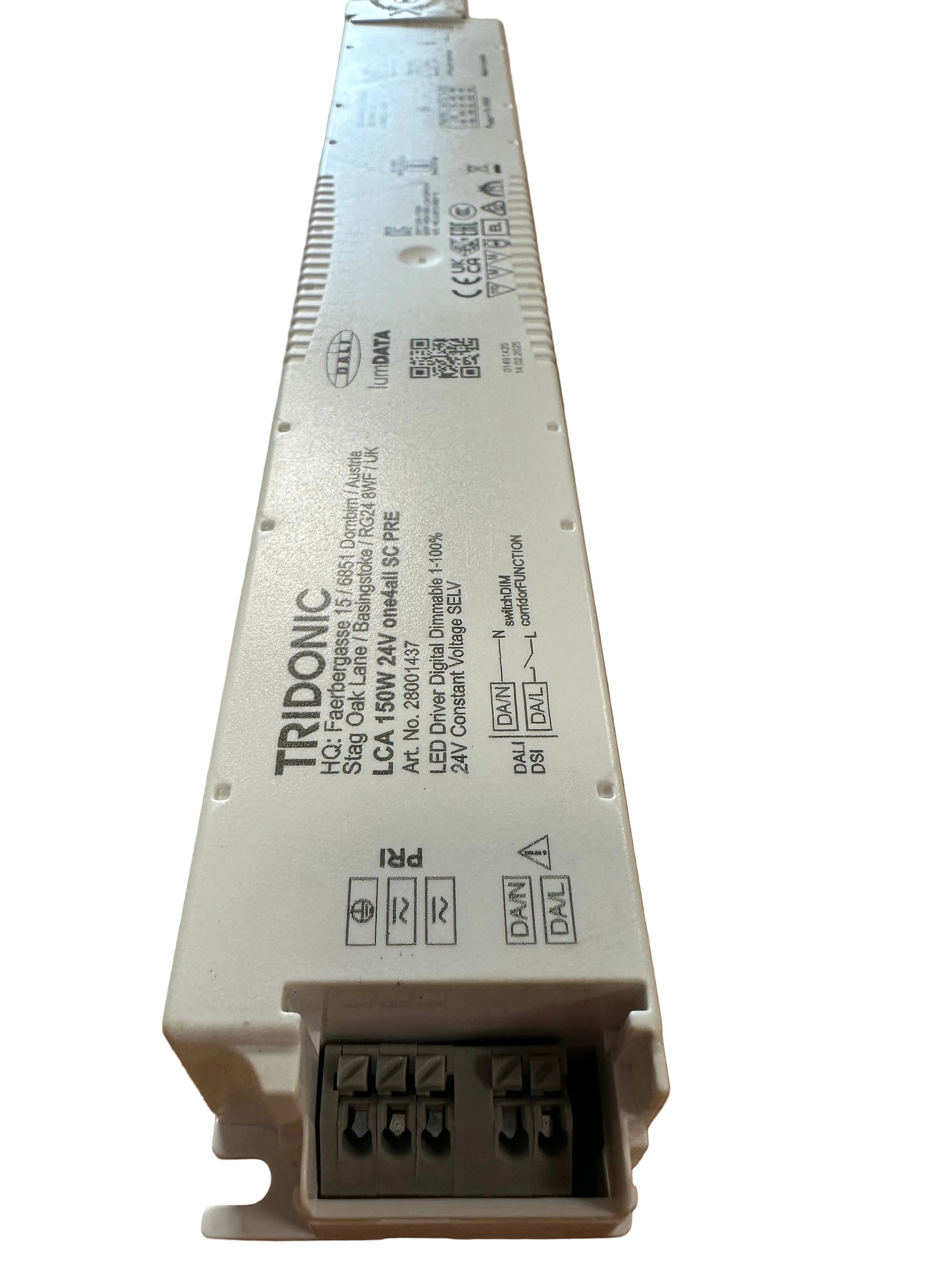 Tridonic 28001437 LCA 150W 24V one4all SC PRE 150W 24V DALI Driver - LED Retro