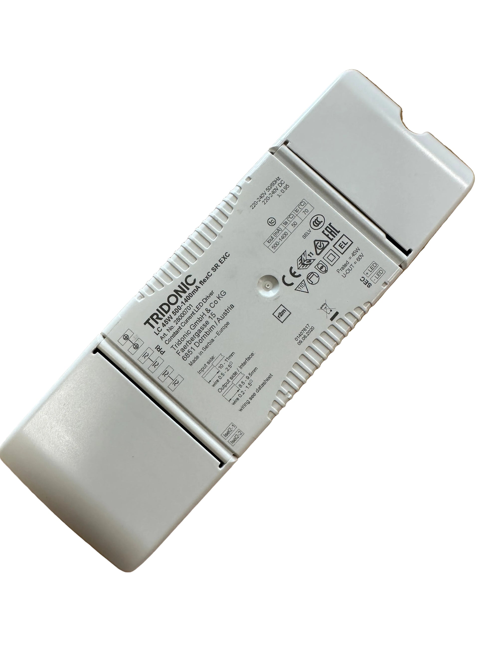 Tridonic 28000701 LC 45W 500–1400mA flexC SR EXC - LED Retro