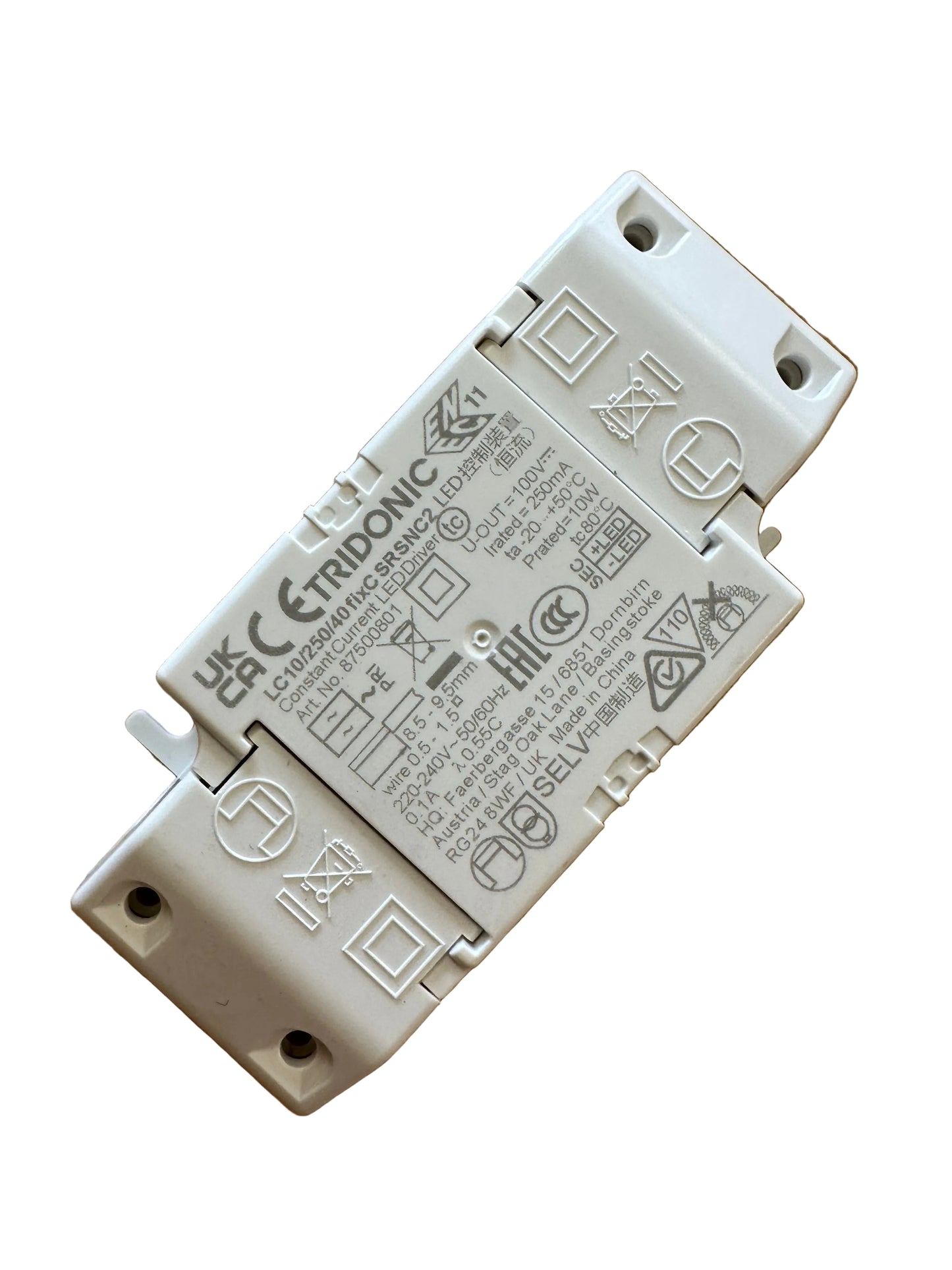 Tridonic 87500801 LC 10/250/40 fixC SR SNC2 - LED Retro