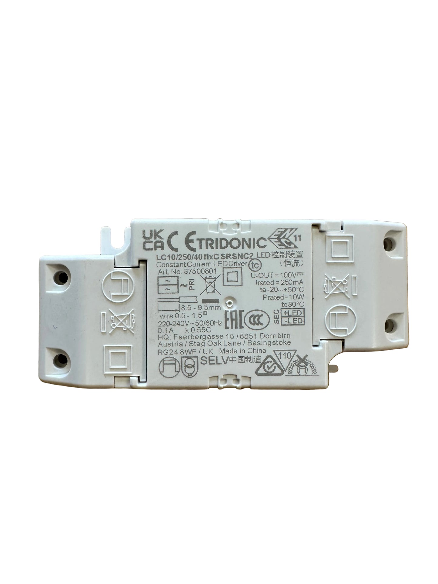 Tridonic 87500801 LC 10/250/40 fixC SR SNC2 - LED Retro