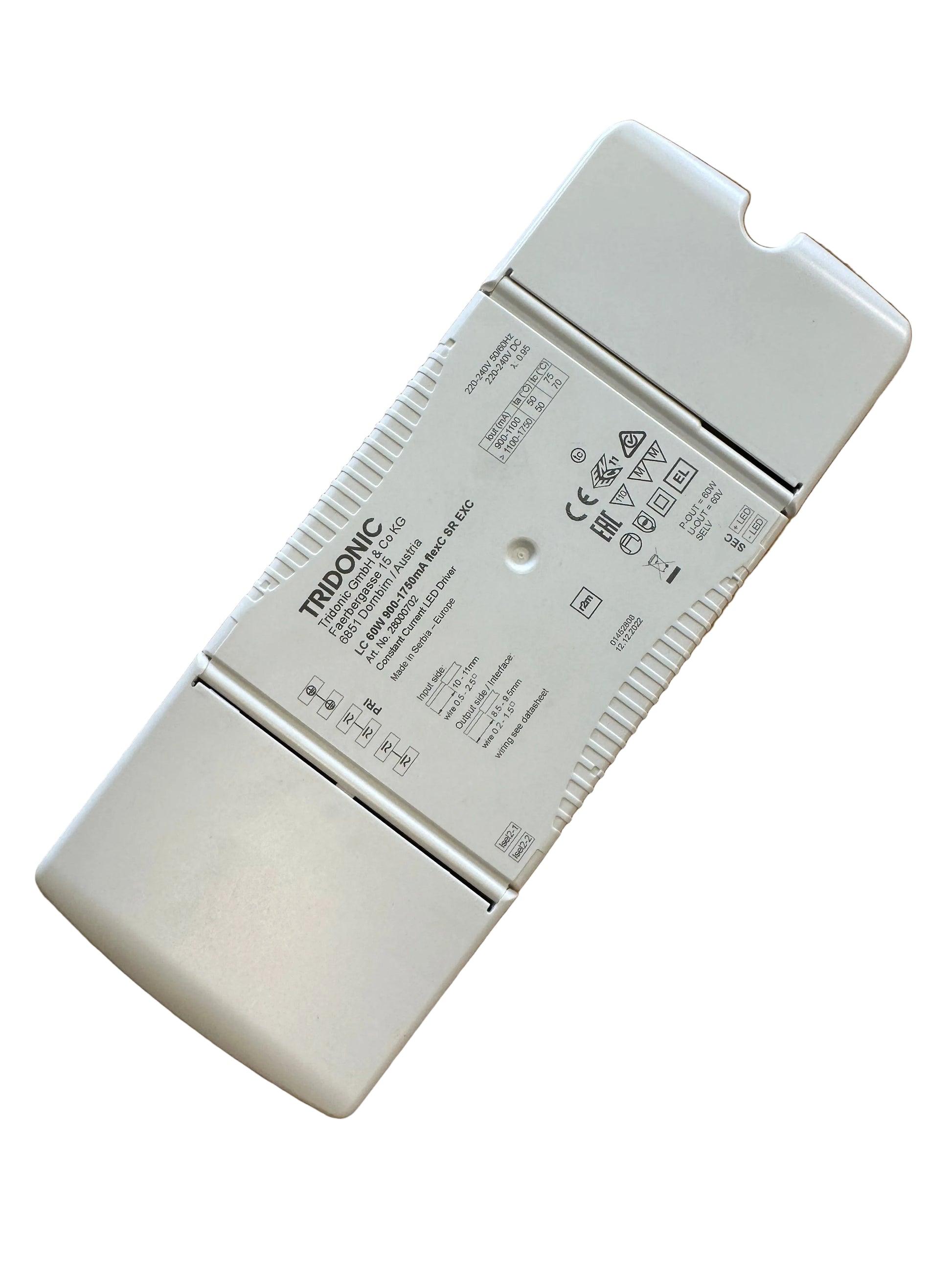 Tridonic 28000702 LC 60W 900–1750mA flexC SR EXC - LED Retro