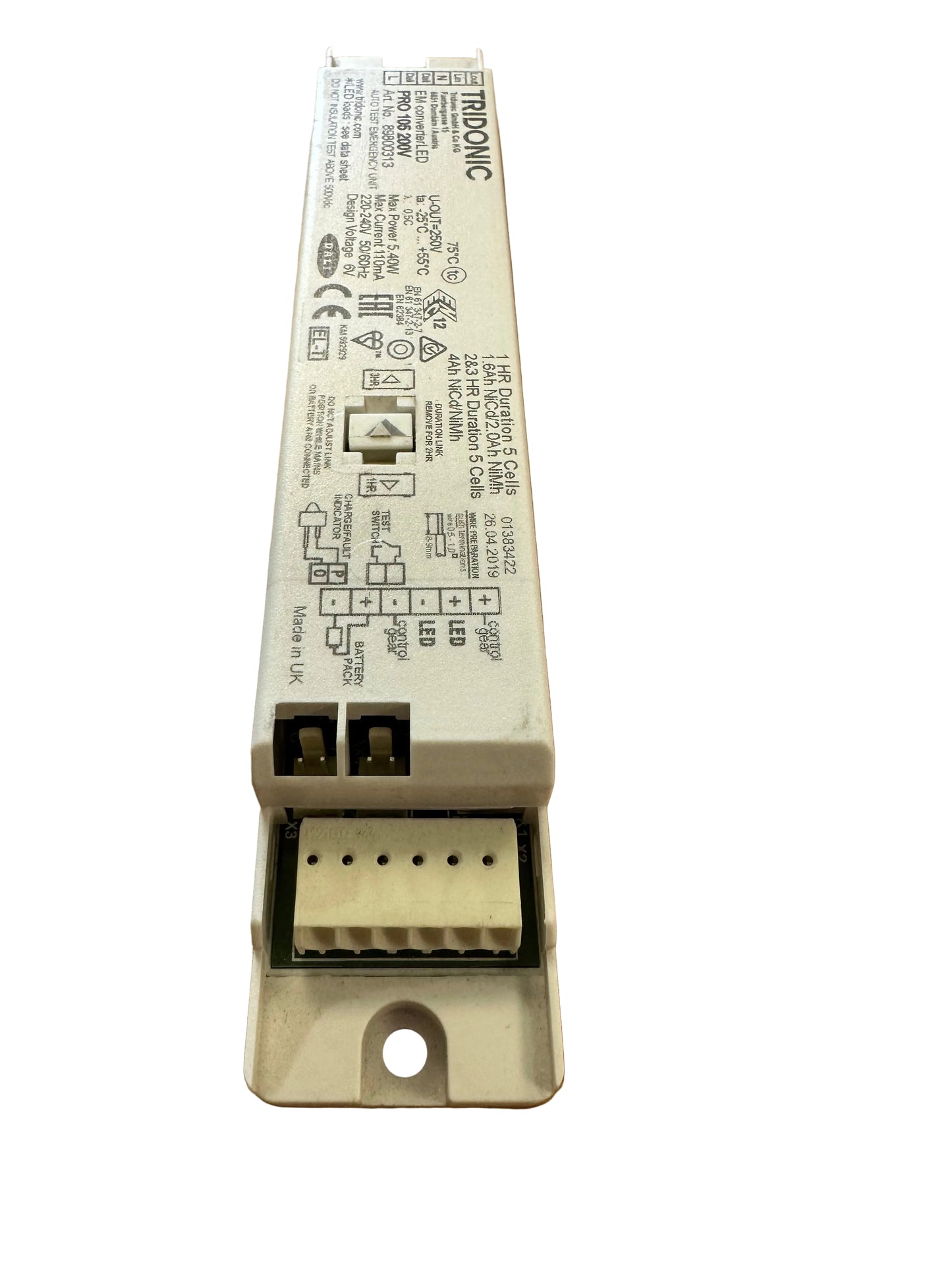 Tridonic 89800313 EM converterLED PRO 104 200V - LED Retro