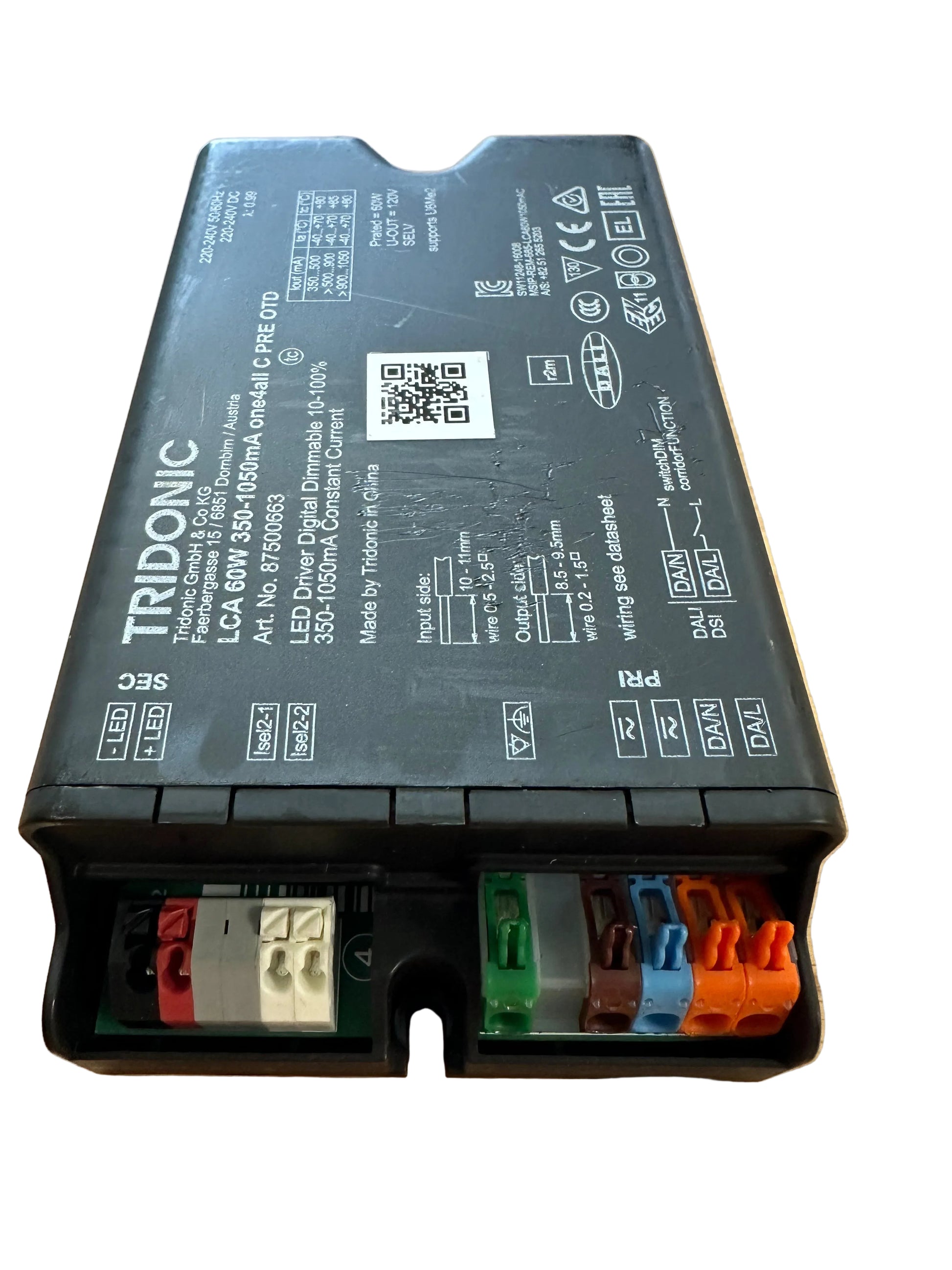 Tridonic 28001071 (87500663) LCA 60W 350-1050mA one4all C PRE OTD - LED Retro