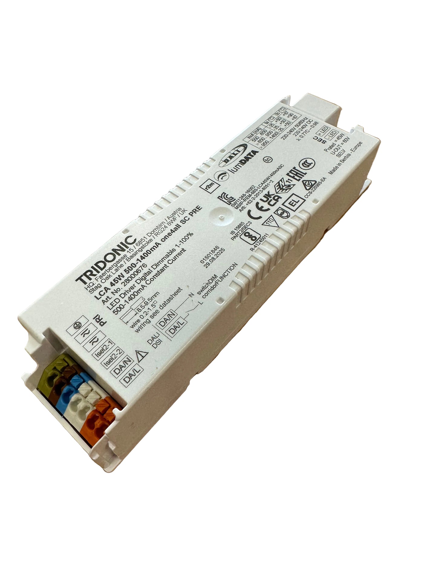 Tridonic 28000676 LCA 45W 500-1400mA one4all SC PRE - LED Retro