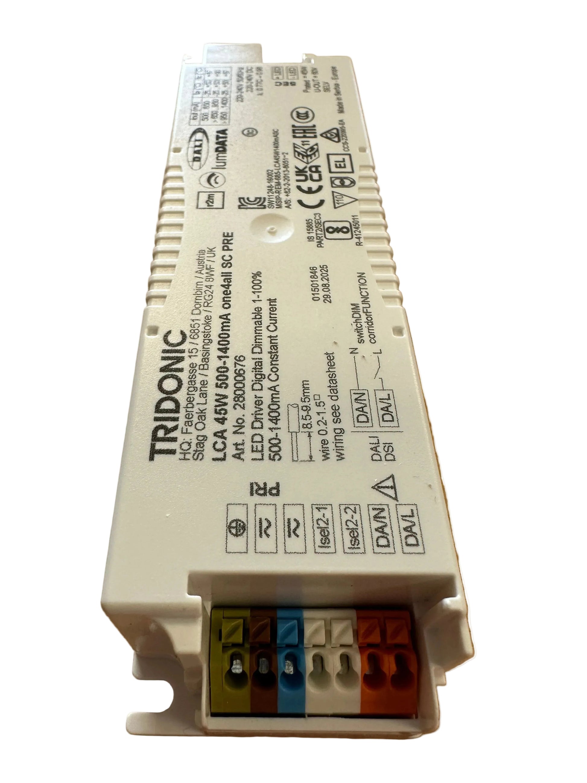 Tridonic 28000676 LCA 45W 500-1400mA one4all SC PRE - LED Retro