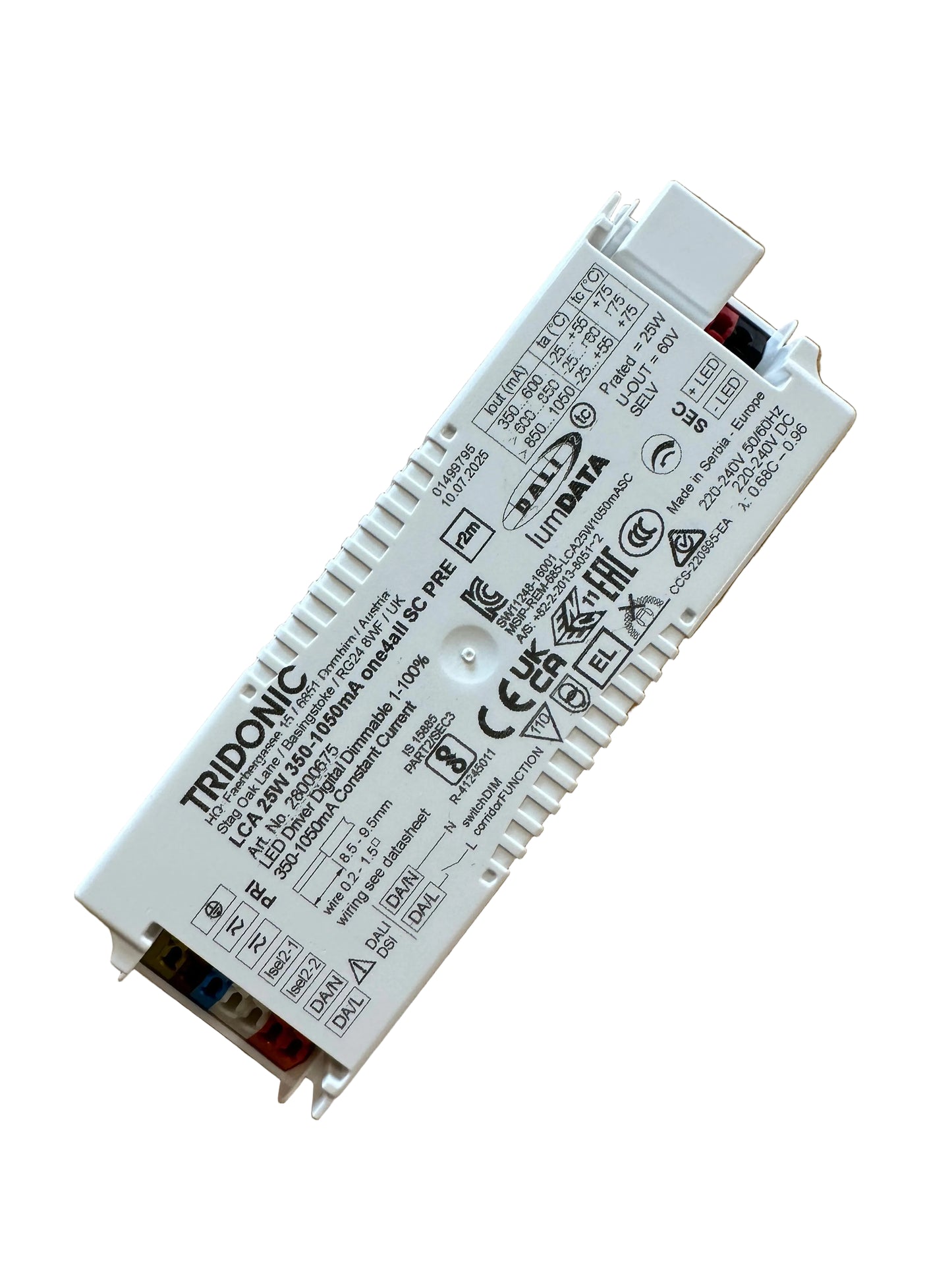 Tridonic 28000675 LCA 25W 350-1050mA one4all SC PRE - LED Retro