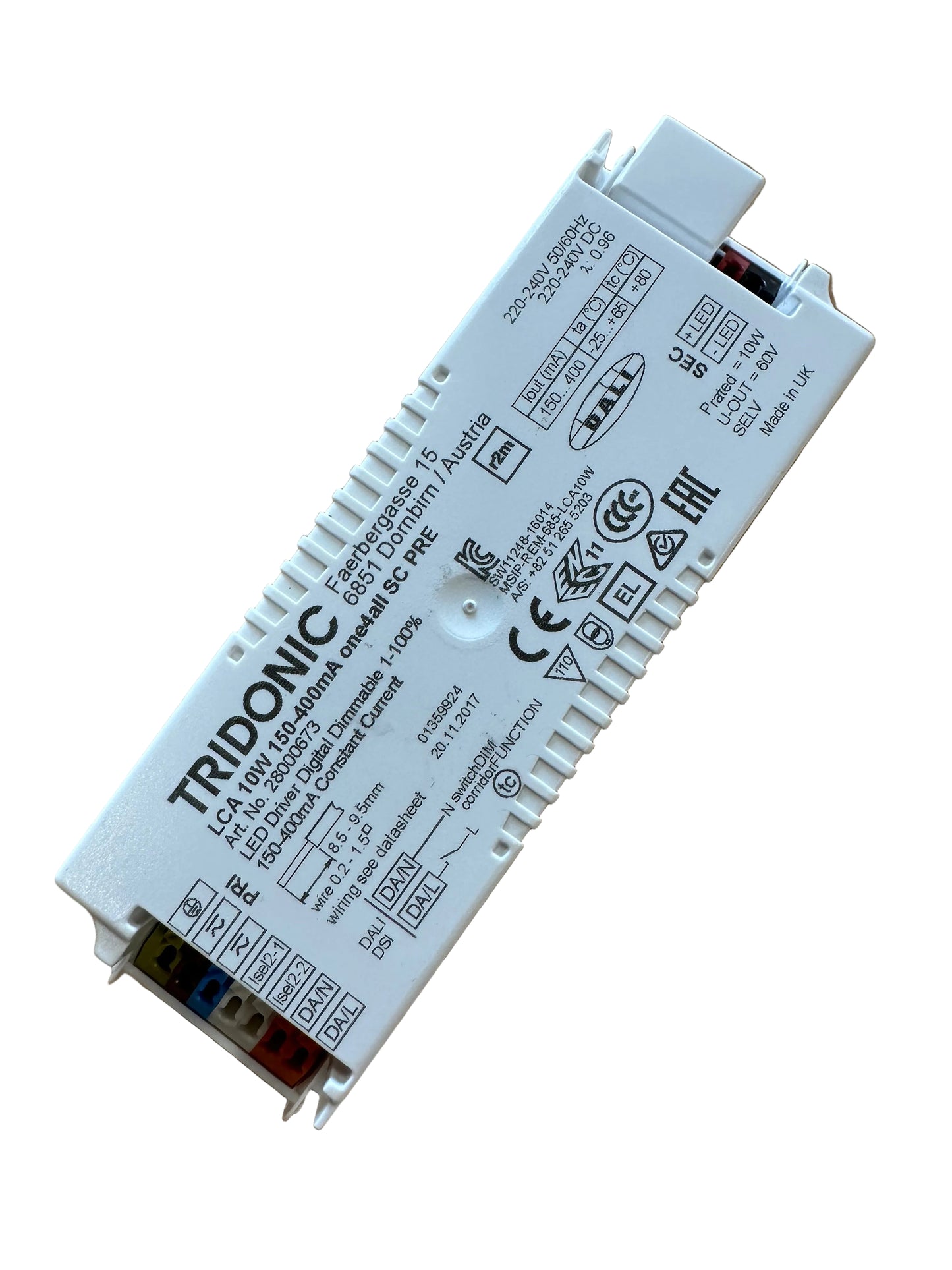 Tridonic 28000673 LCA 10W 150-400mA one4all SC PRE - LED Retro