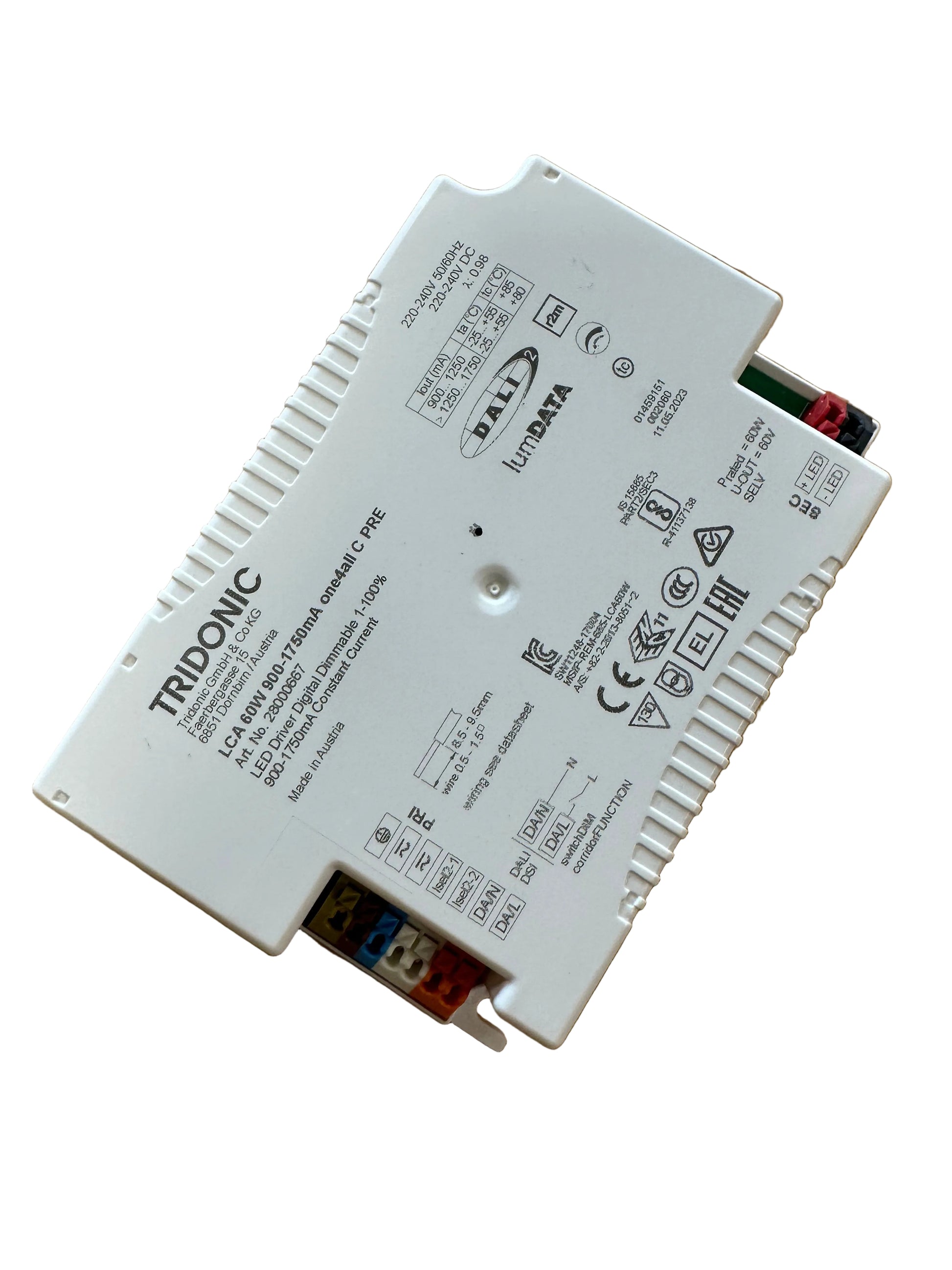 Tridonic 28000667 LCA 60W 900-1750mA one4all C PRE - LED Retro