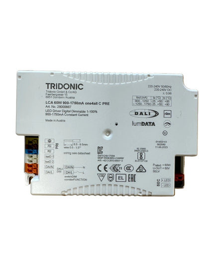 Tridonic 28000667 LCA 60W 900-1750mA one4all C PRE - LED Retro
