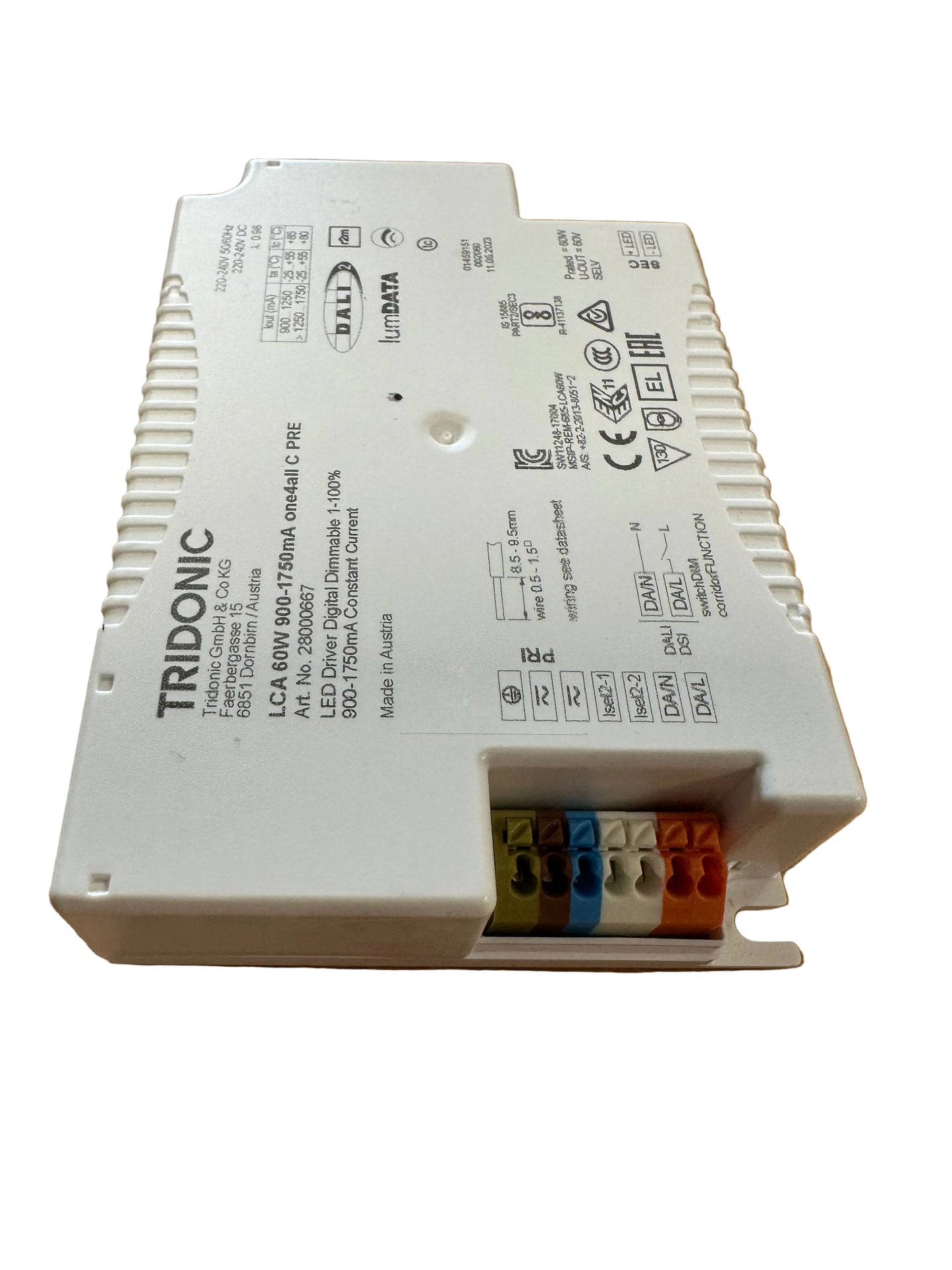Tridonic 28000667 LCA 60W 900-1750mA one4all C PRE - LED Retro