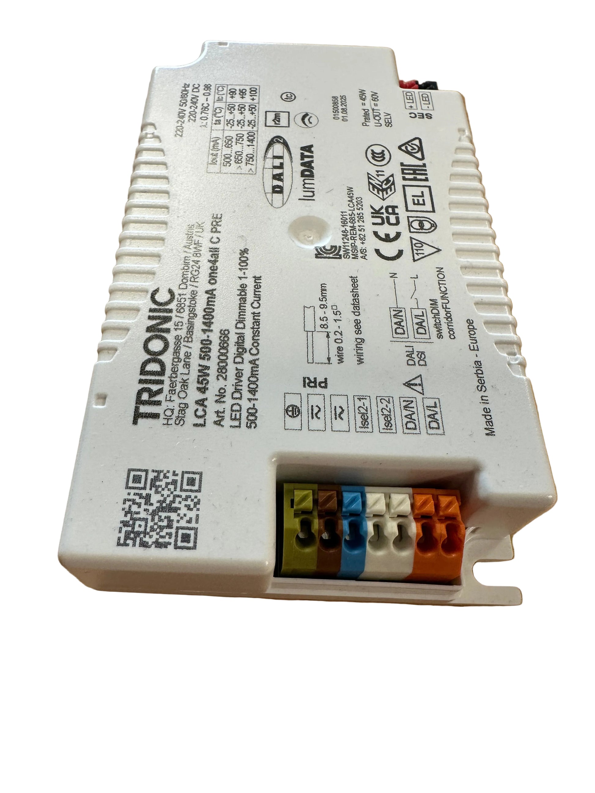 Tridonic 28000666 LCA 45W 500-1400mA one4all C PRE - LED Retro