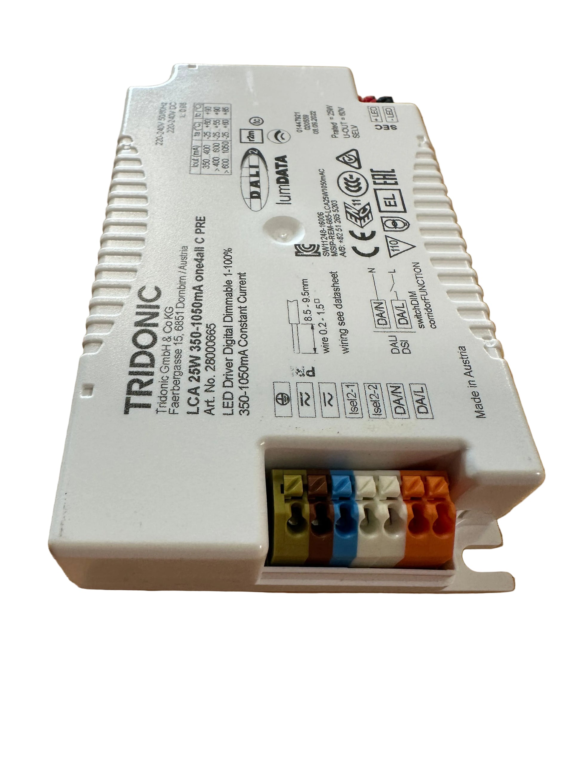 Tridonic 28000665 LCA 25W 350-1050mA one4all C PRE - LED Retro