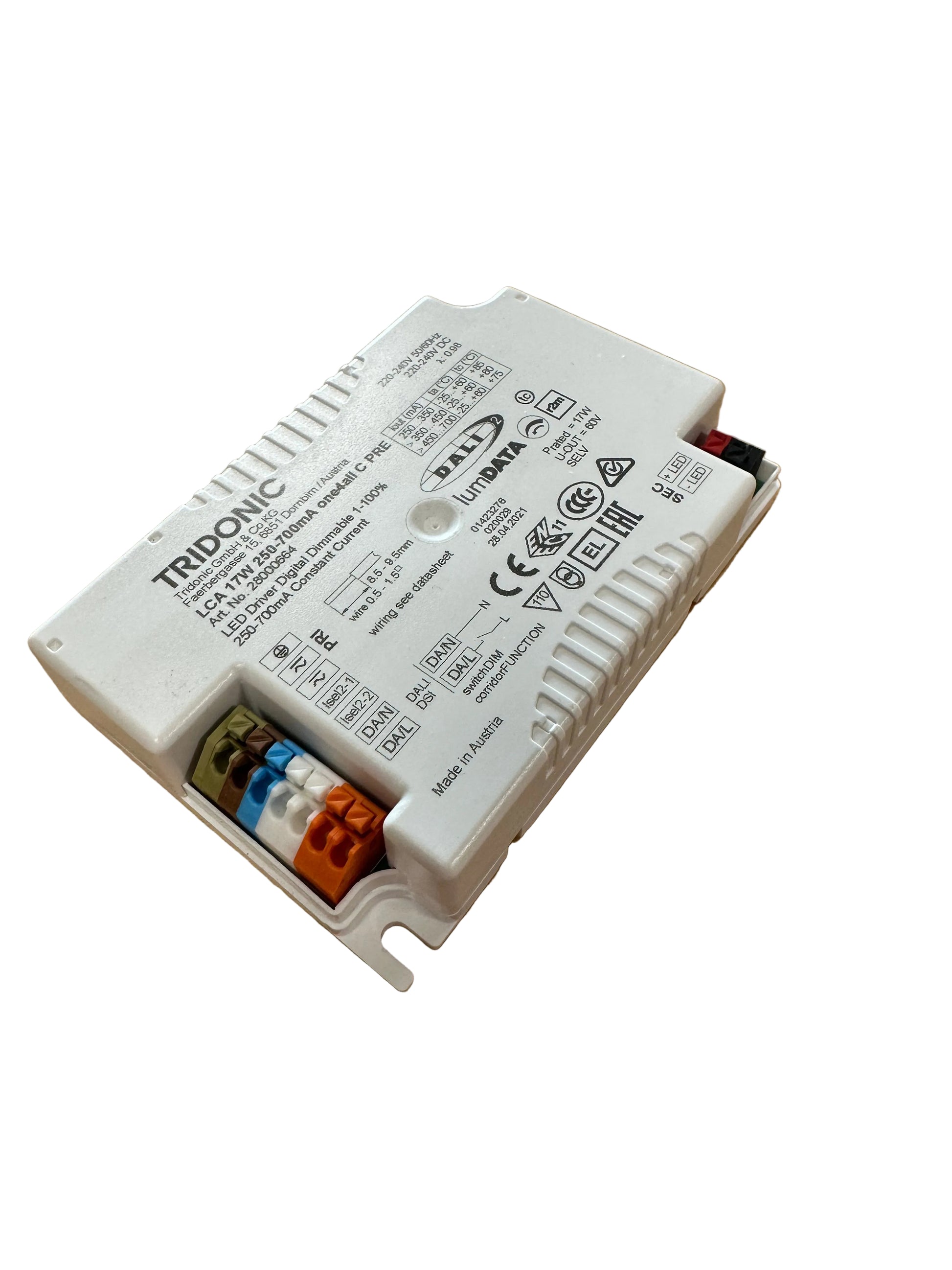 Tridonic 28000664 LCA 17W 250-700mA one4all C PRE - LED Retro
